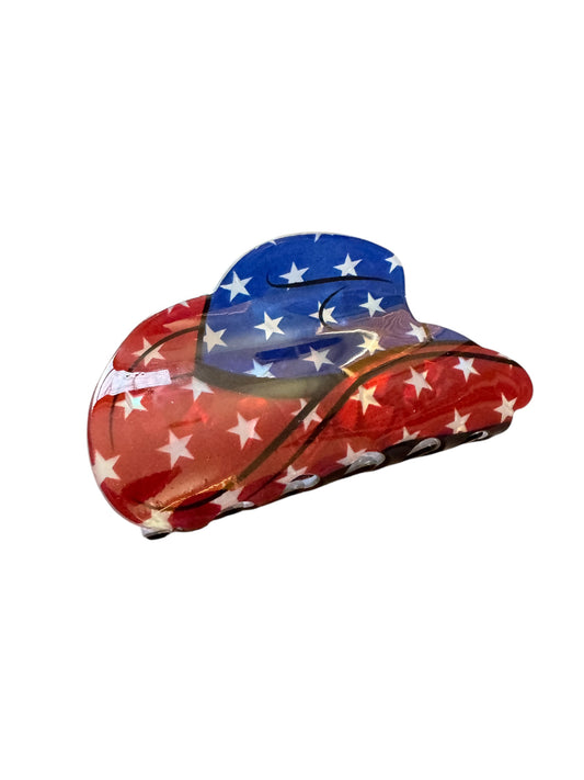 *Patriotic Hat Claw Clips