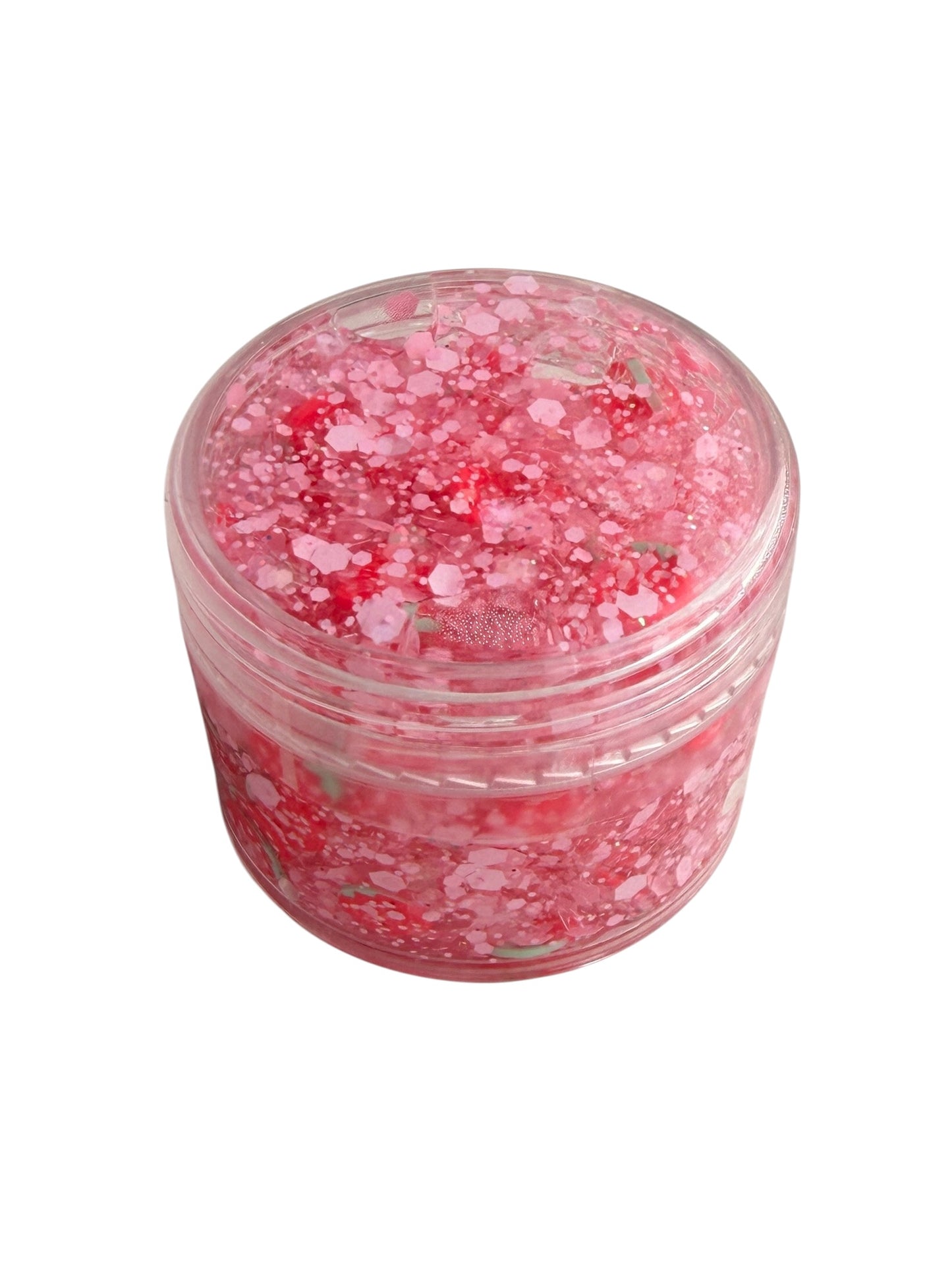 Pink Strawberry Glitter Hair & Body Gel | Sparkle Glitter Gel for Kids & Teens