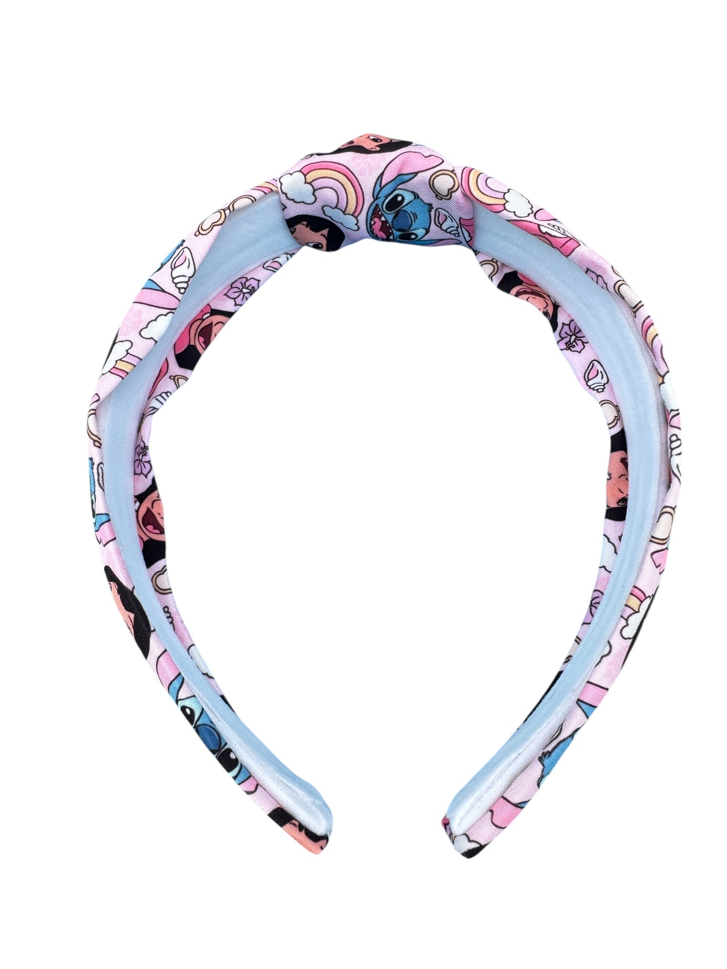 Pink Hawaiian Knotted Headbands for Girls