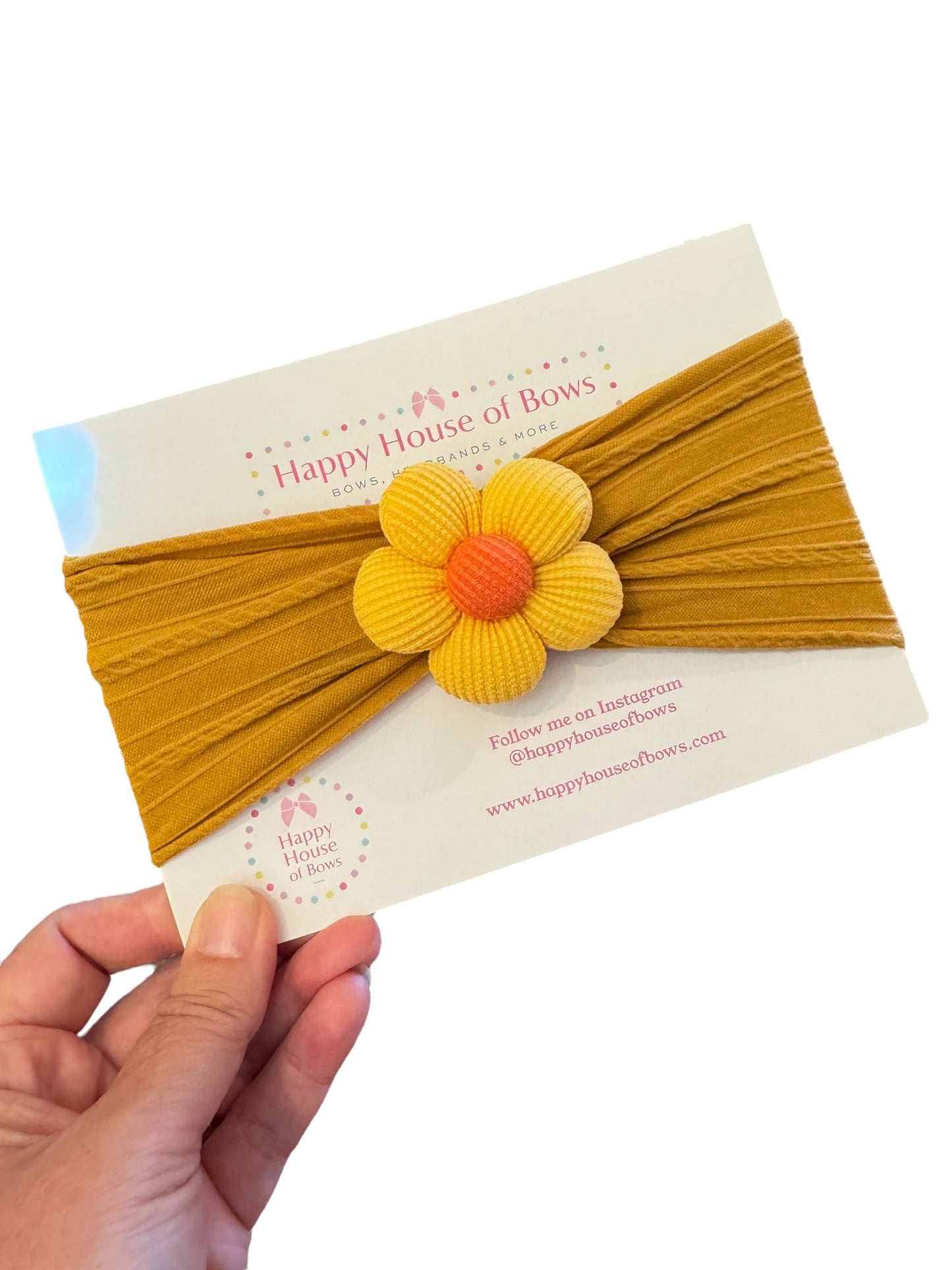 Cute & Comfy Nylon Flower Headband for Babies