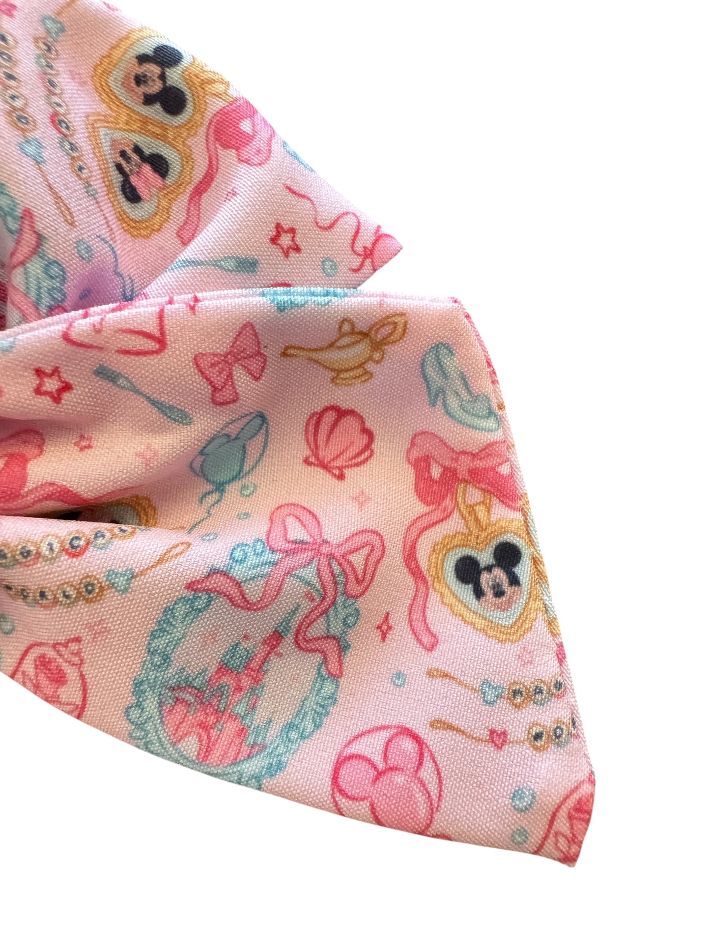 Pink Magical World Hair Bows for Girls