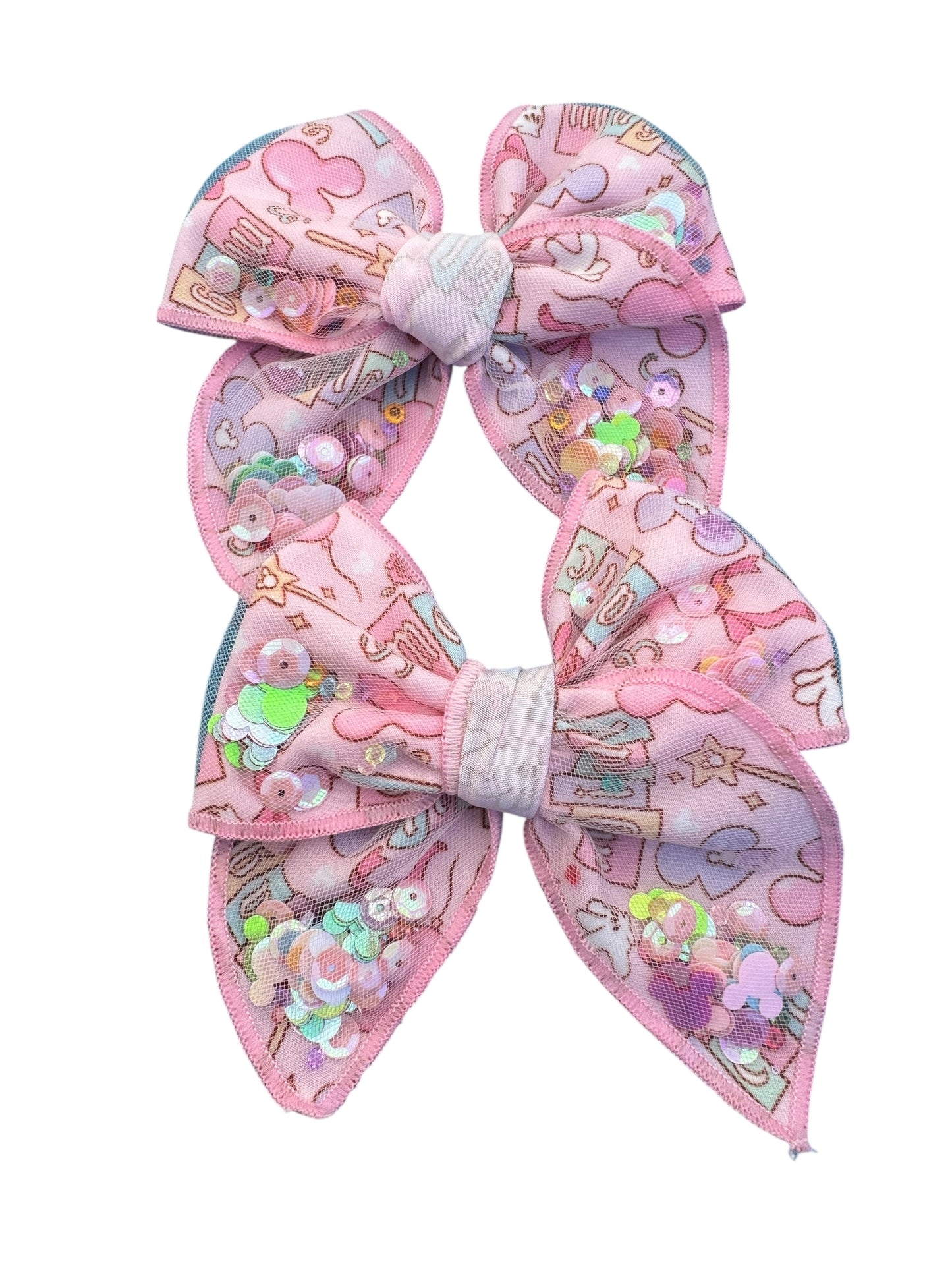 Magical Mouse Shaker Hair Bow for Girls
