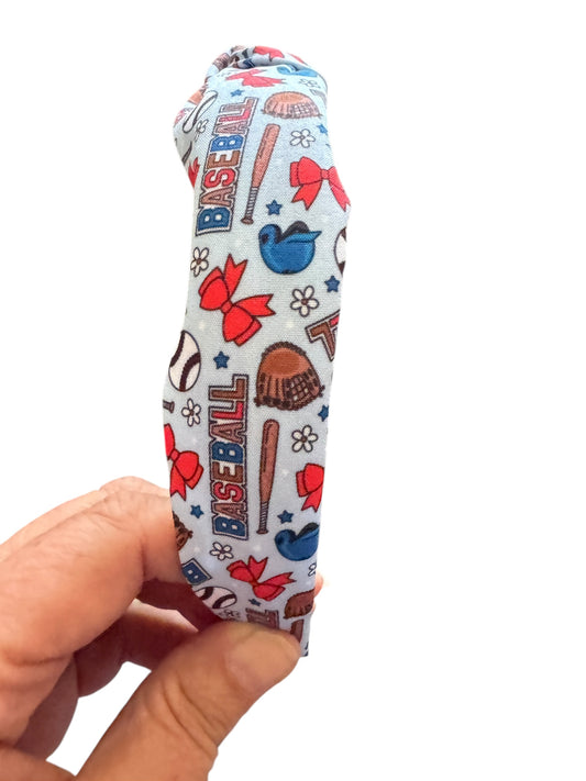 *Baseballs & Bows Headband