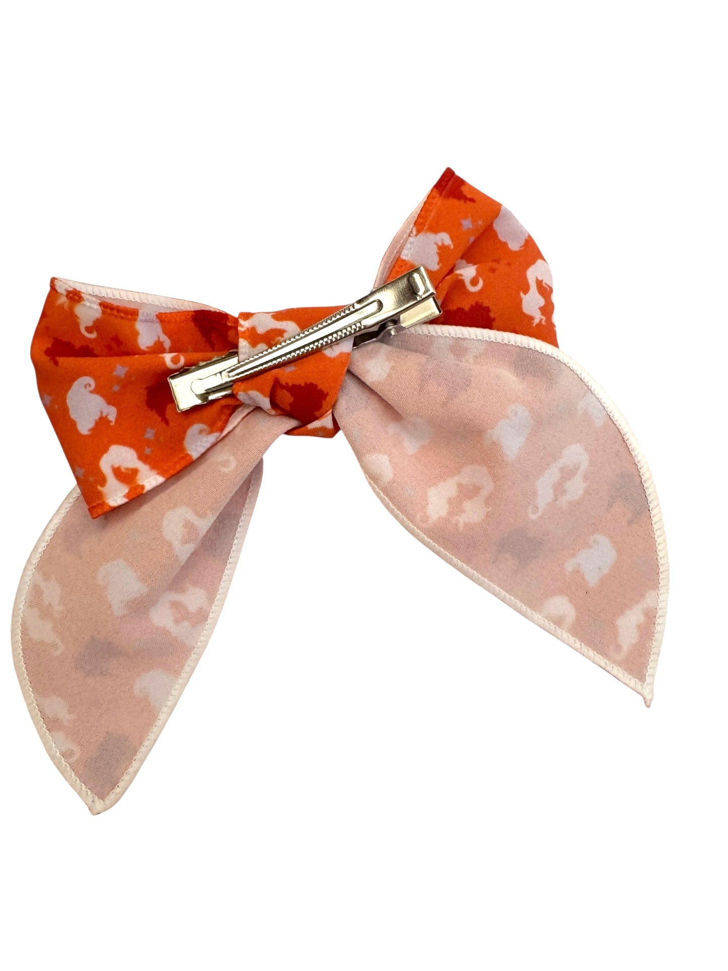 Hocus Pocus Halloween Hair Bows – Witchy Black Cat & Sisters Print Hair Accessories
