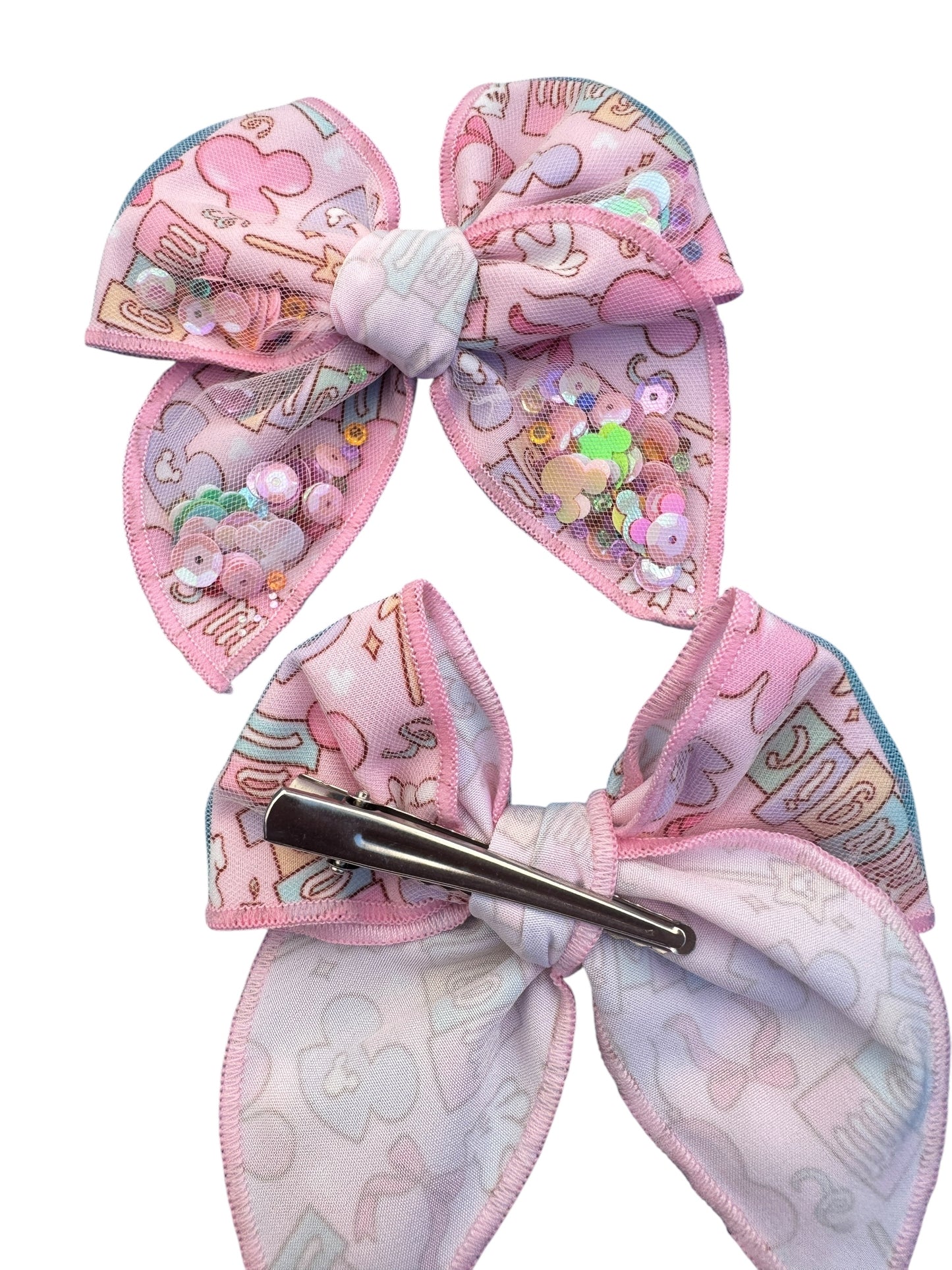 Magical Mouse Shaker Hair Bow for Girls
