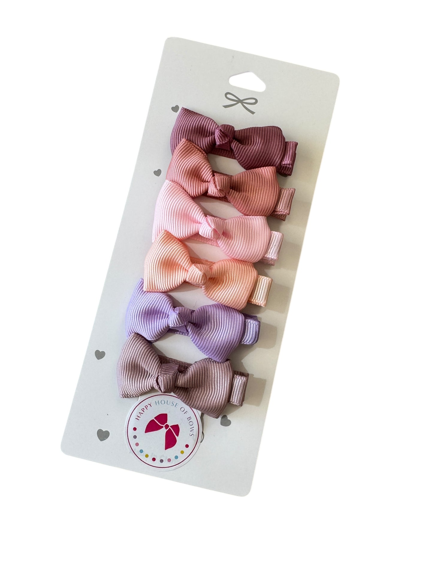 *Mini Ribbon Baby Clips