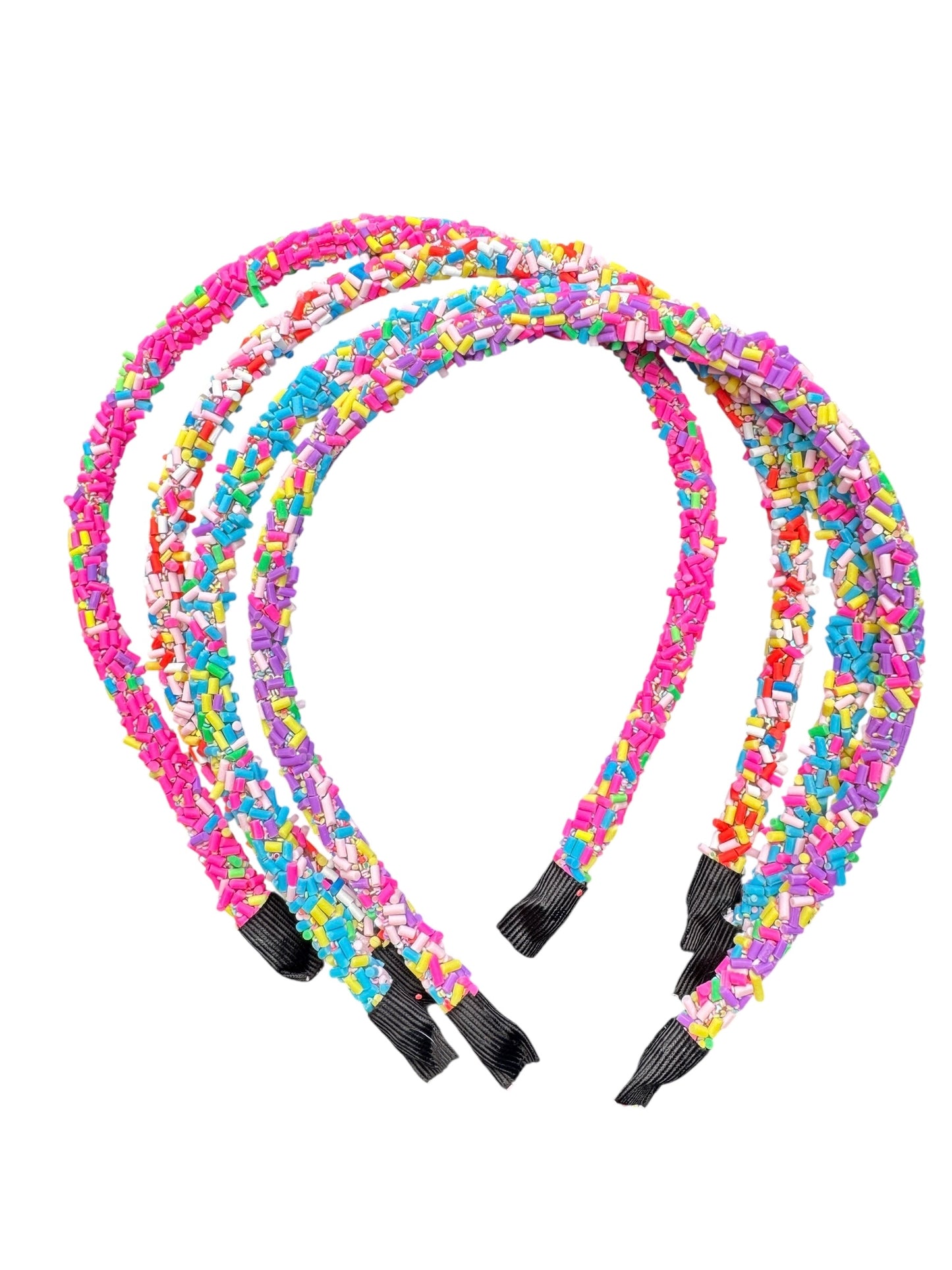 Sprinkles Thin Headbands for Girls