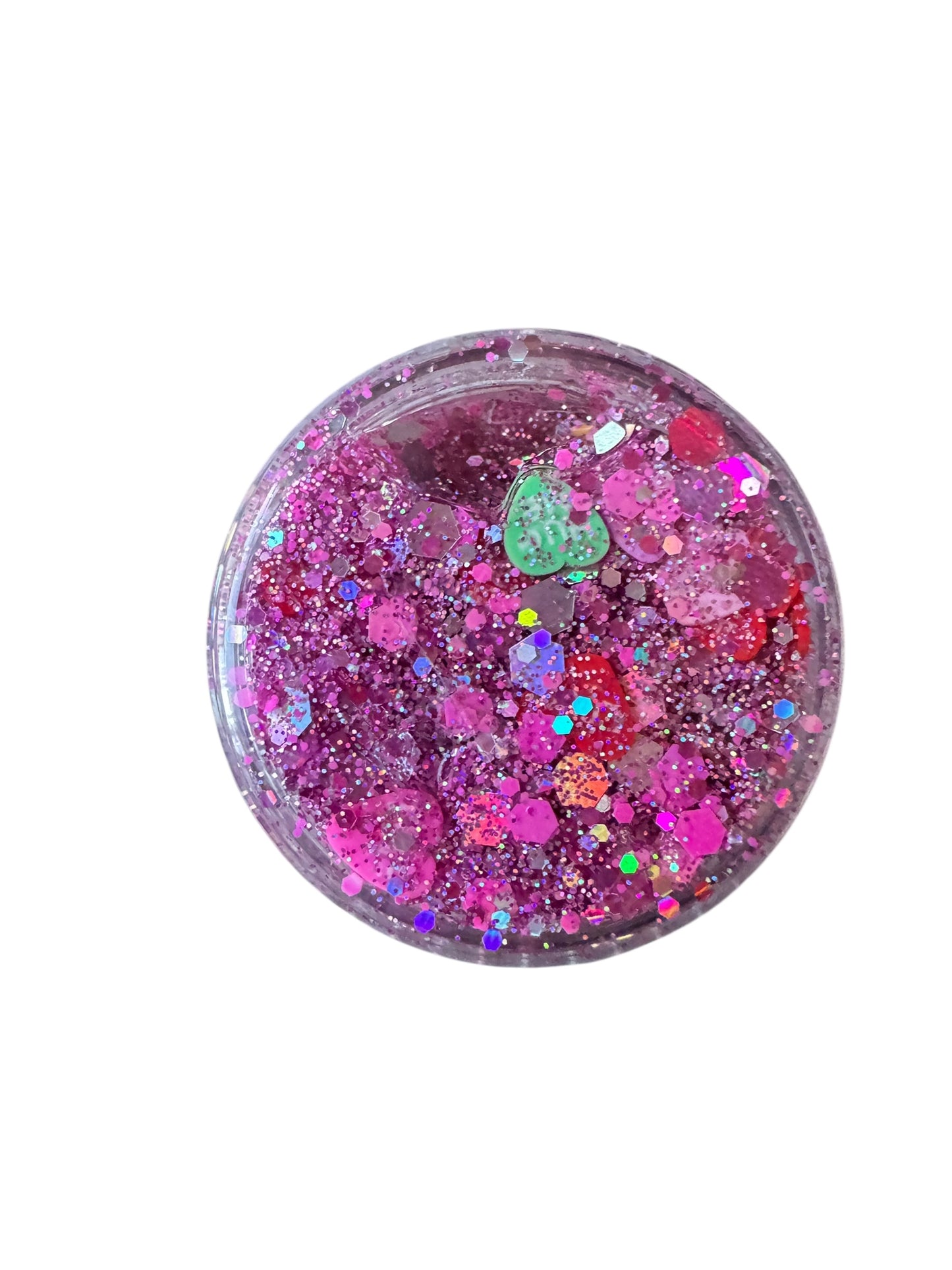 Conversation Hearts Glitter Hair & Body Gel for Kids