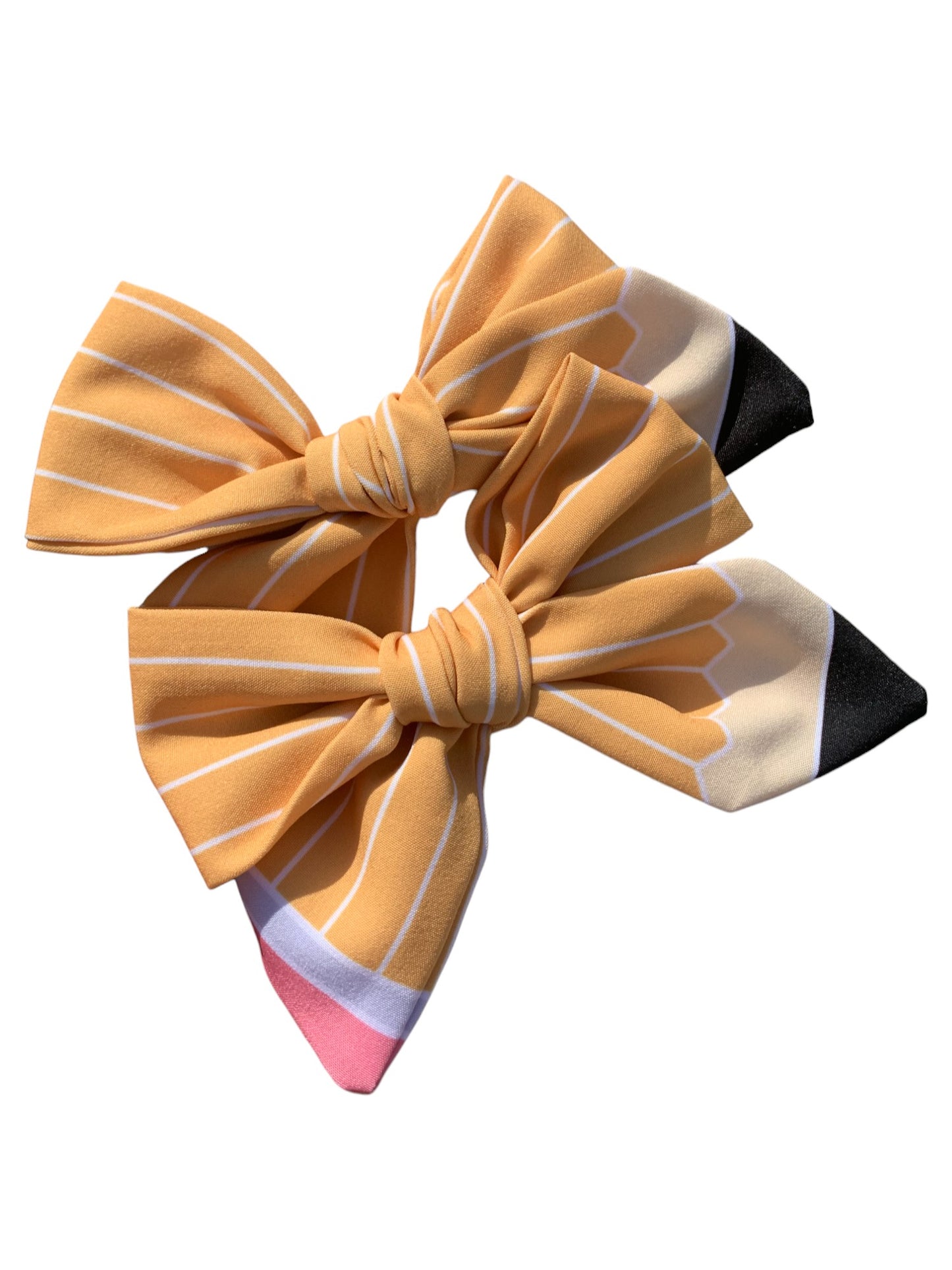 Pencil Hair Bows for Little Girls