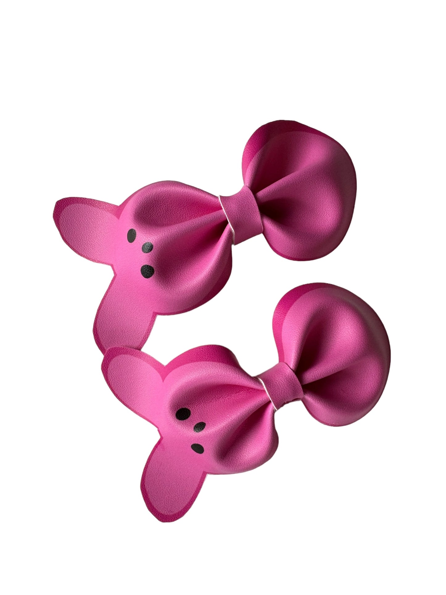 *Peeps Faux Leather Bow Collection