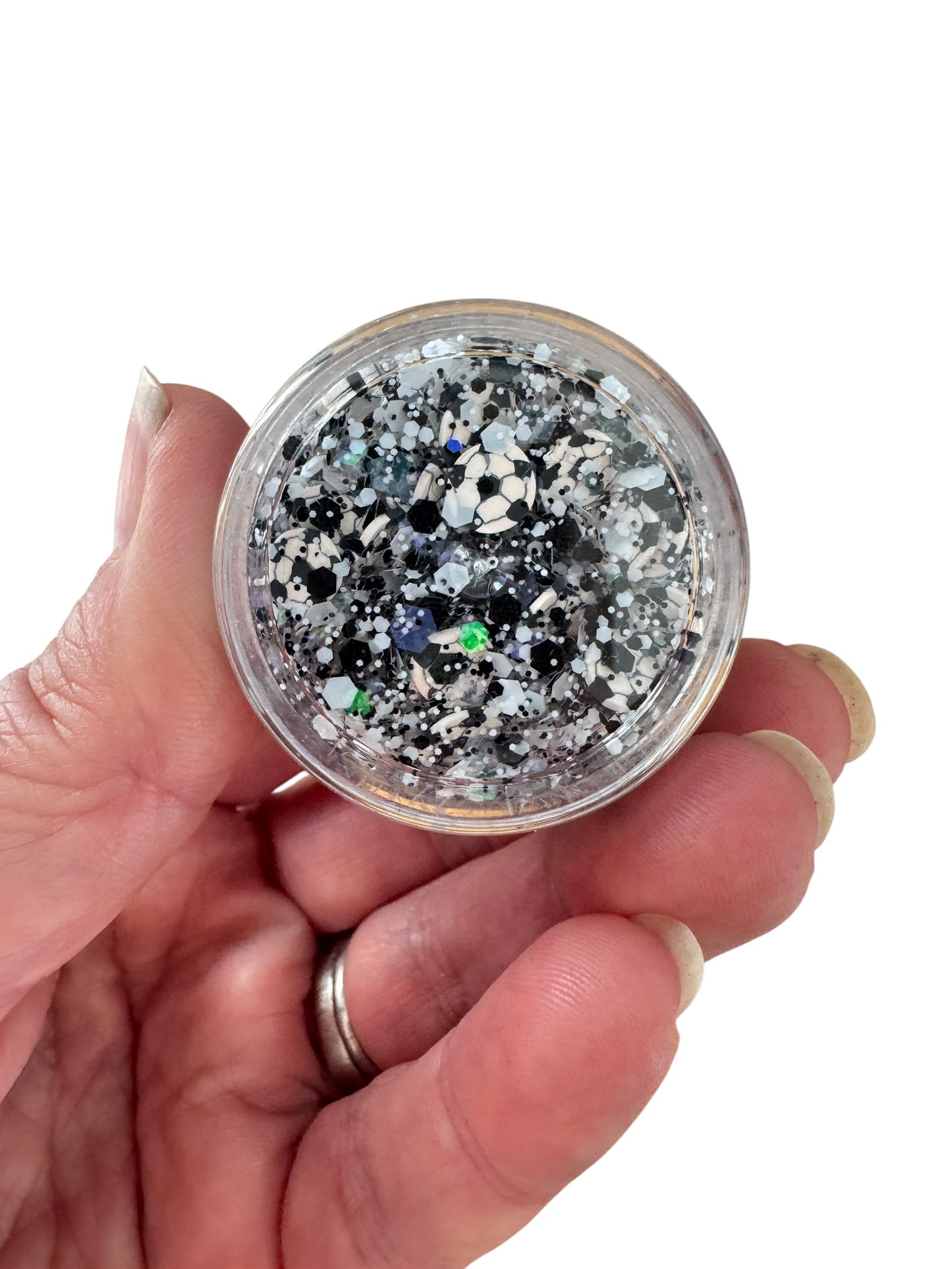 Soccer Glitter Hair Gel
