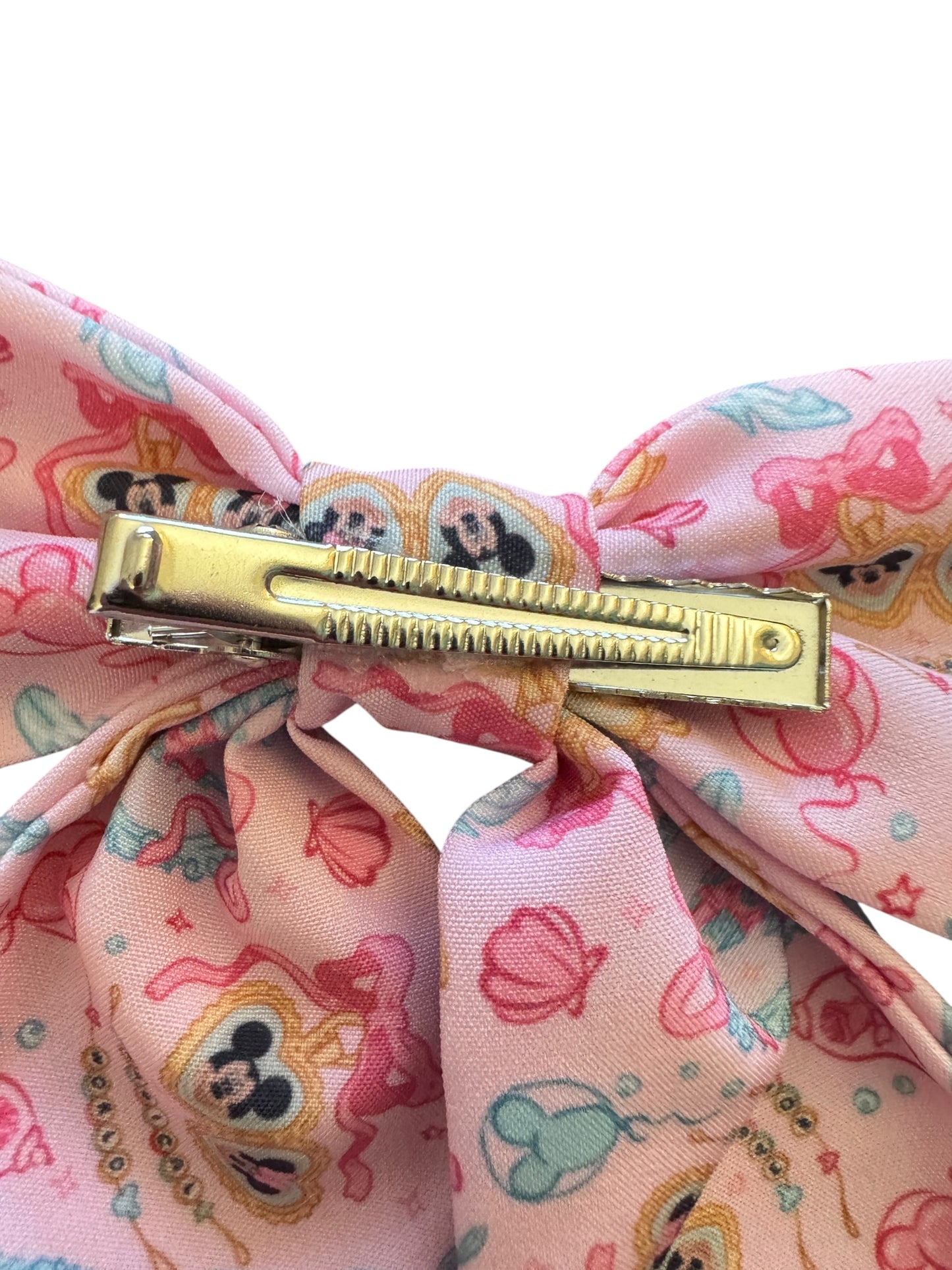 Pink Magical World Hair Bows for Girls