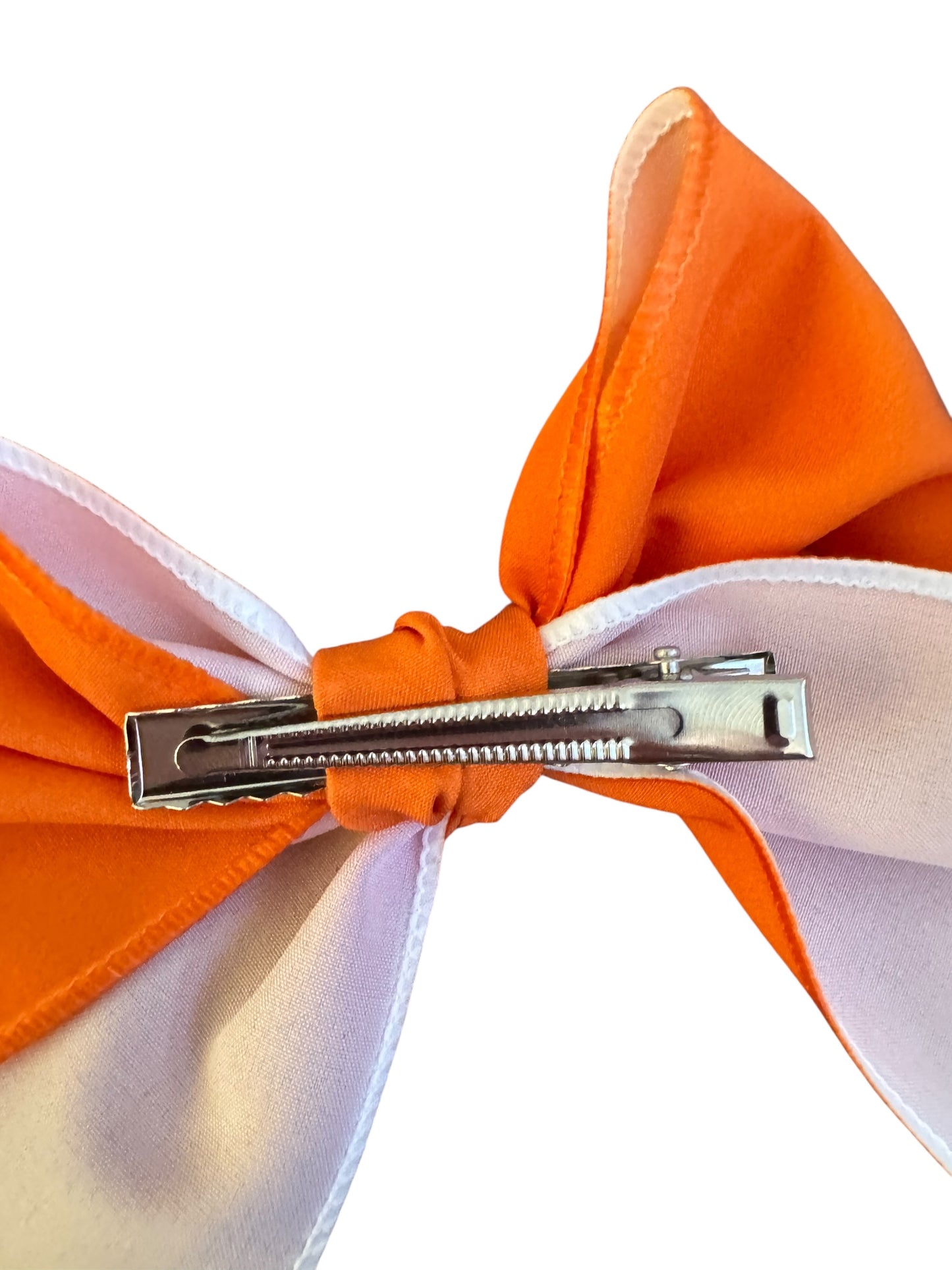 Solid Orange Hair Bow | Halloween Bows for Kids & Toddlers