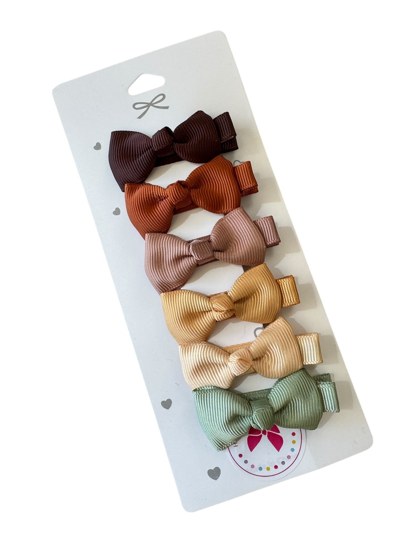 *Mini Ribbon Baby Clips