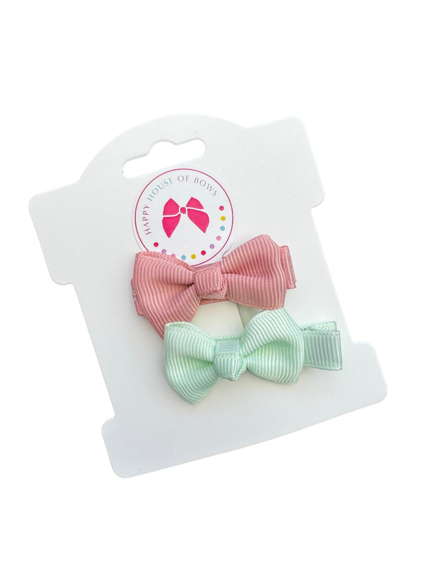 *Mini Ribbon Baby Clips
