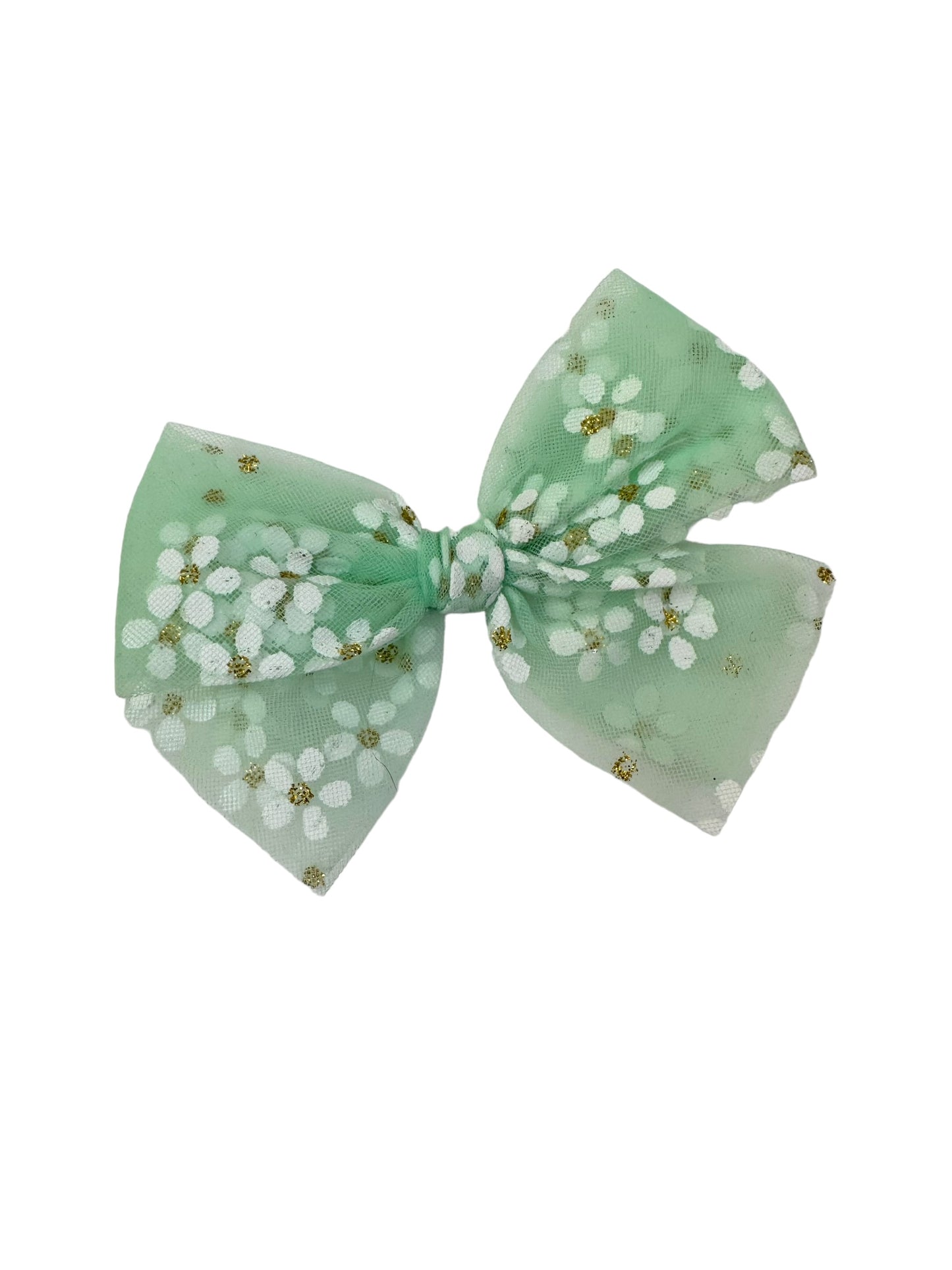 *Tulle Daisy Hair Bows