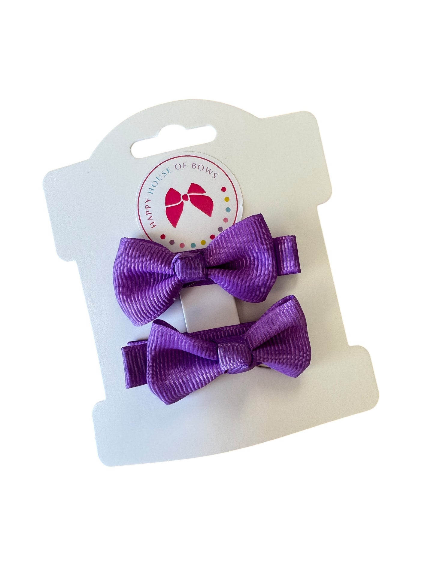 *Mini Ribbon Baby Clips