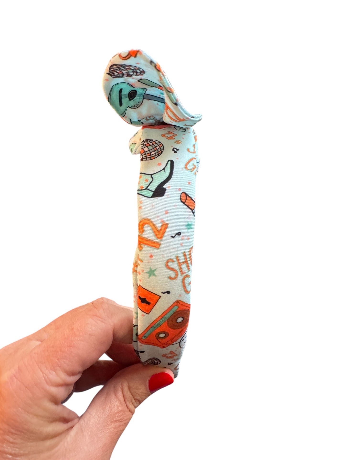 Mint Showgirl Knotted Headbands - Concert & Everyday Fan Accessories