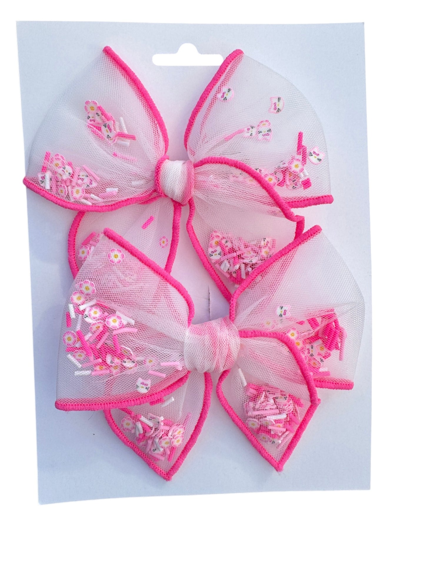 *Kitty Shaker Hair Bows