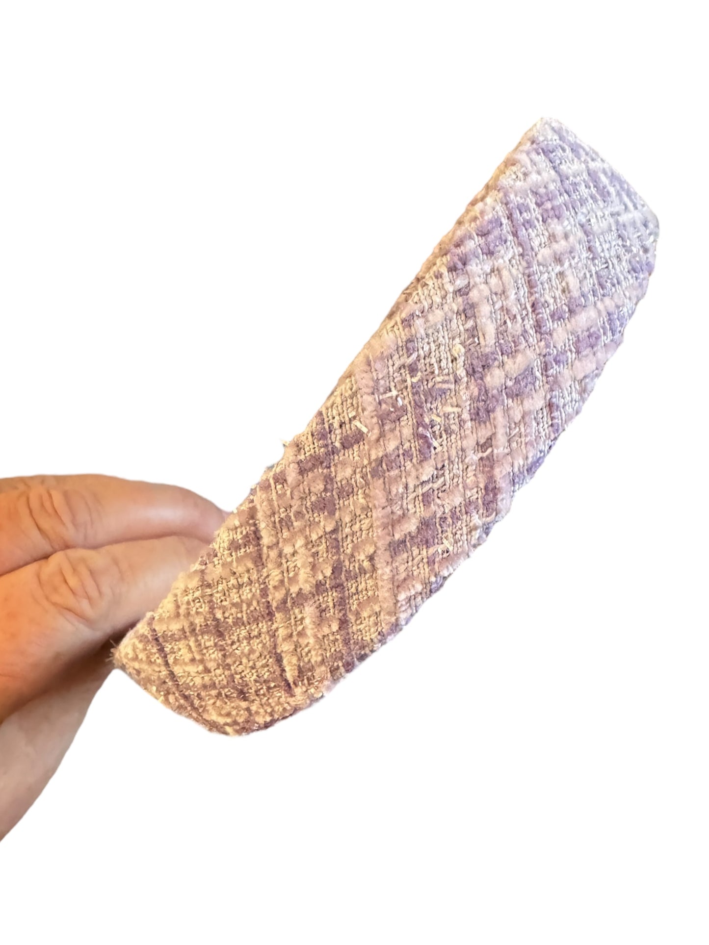 Tweed Headband Pastel Textured – Soft Fabric Hair Accessories for Women & Girls