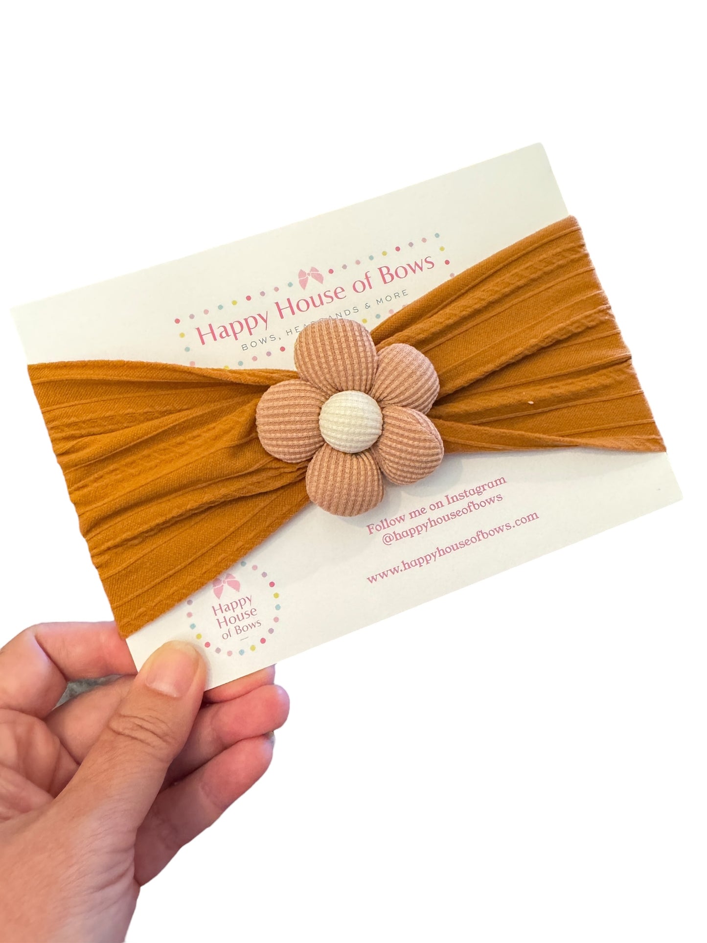 Cute & Comfy Nylon Flower Headband for Babies