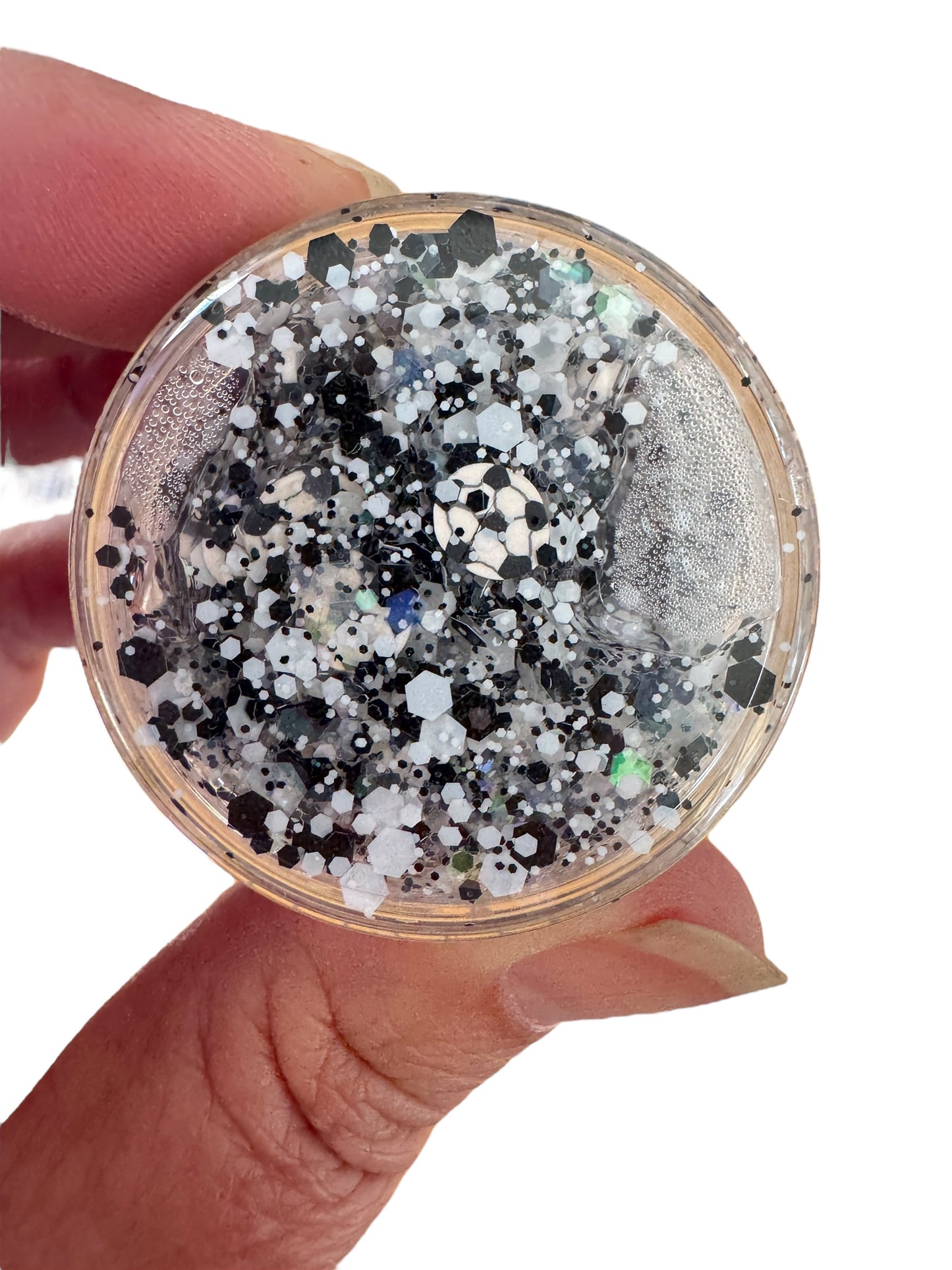 Soccer Glitter Hair Gel