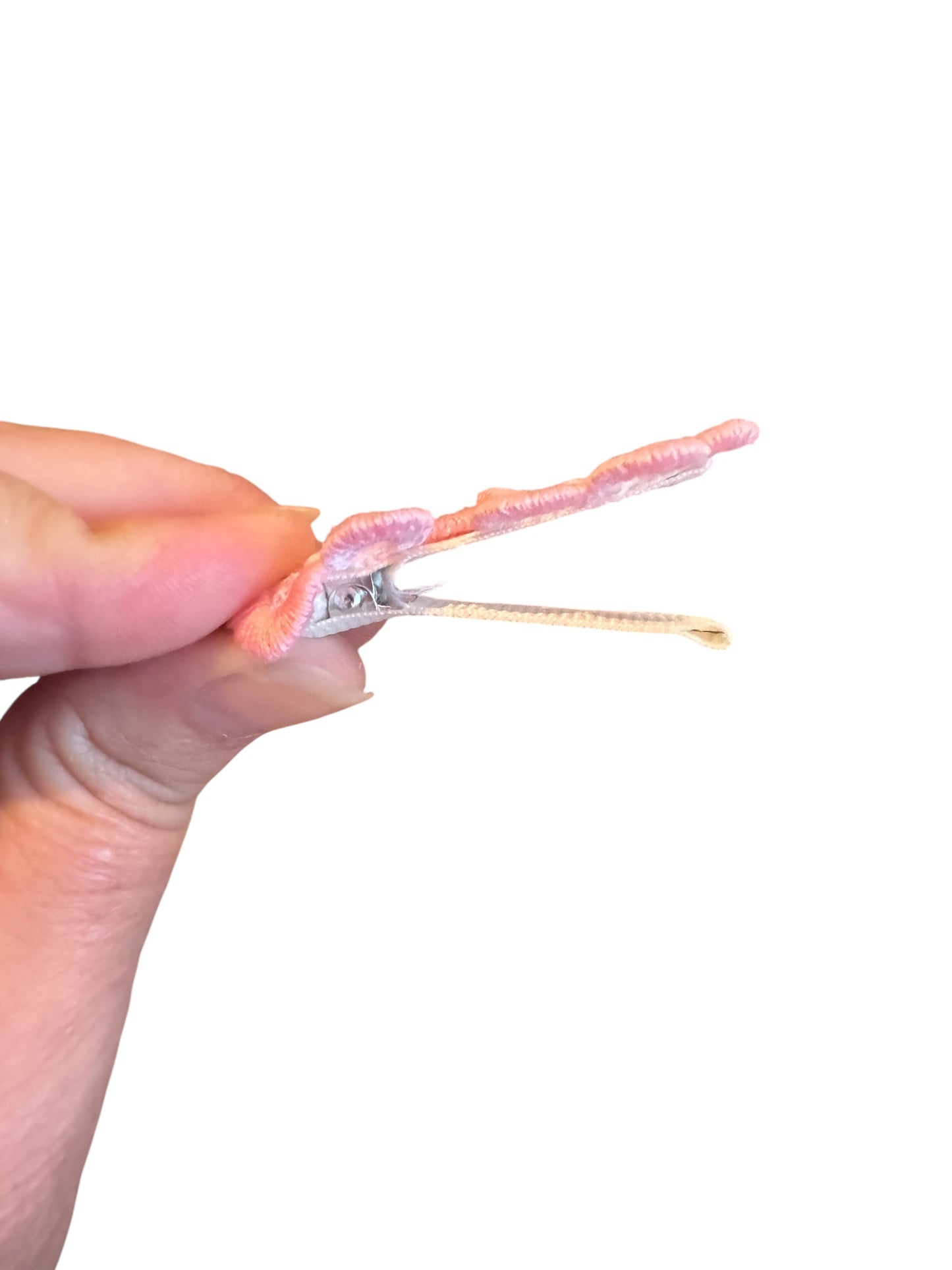 Lace Daisy Hair Clips for Babies, Toddlers, and Kids