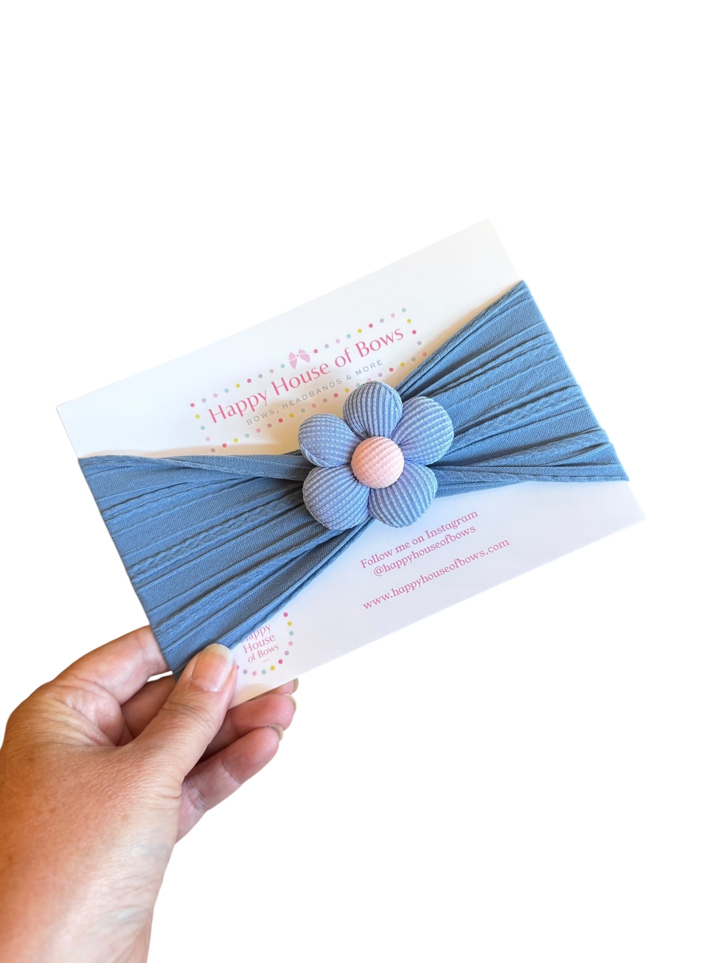 Cute & Comfy Nylon Flower Headband for Babies