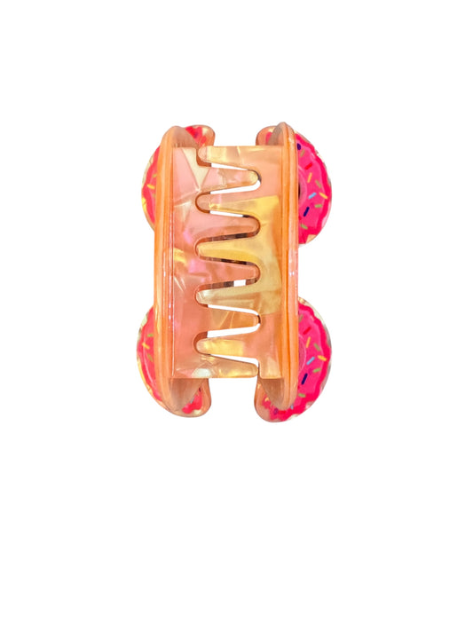 Donut Mouse Ear Claw Clips for Girls