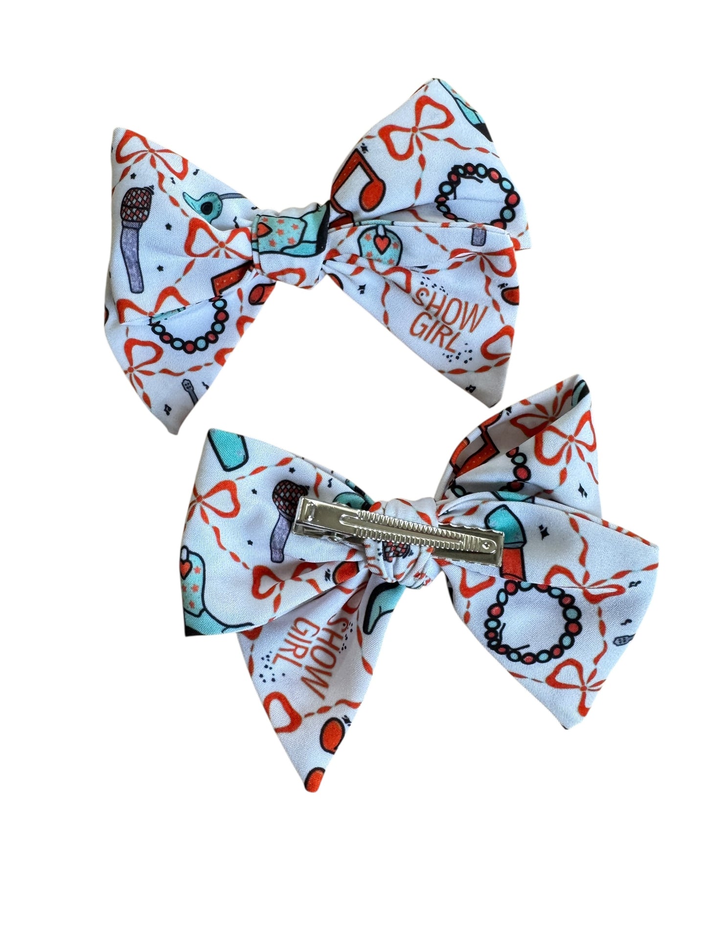Showgirl Hair Bows - Concert & Everyday Fan Accessories