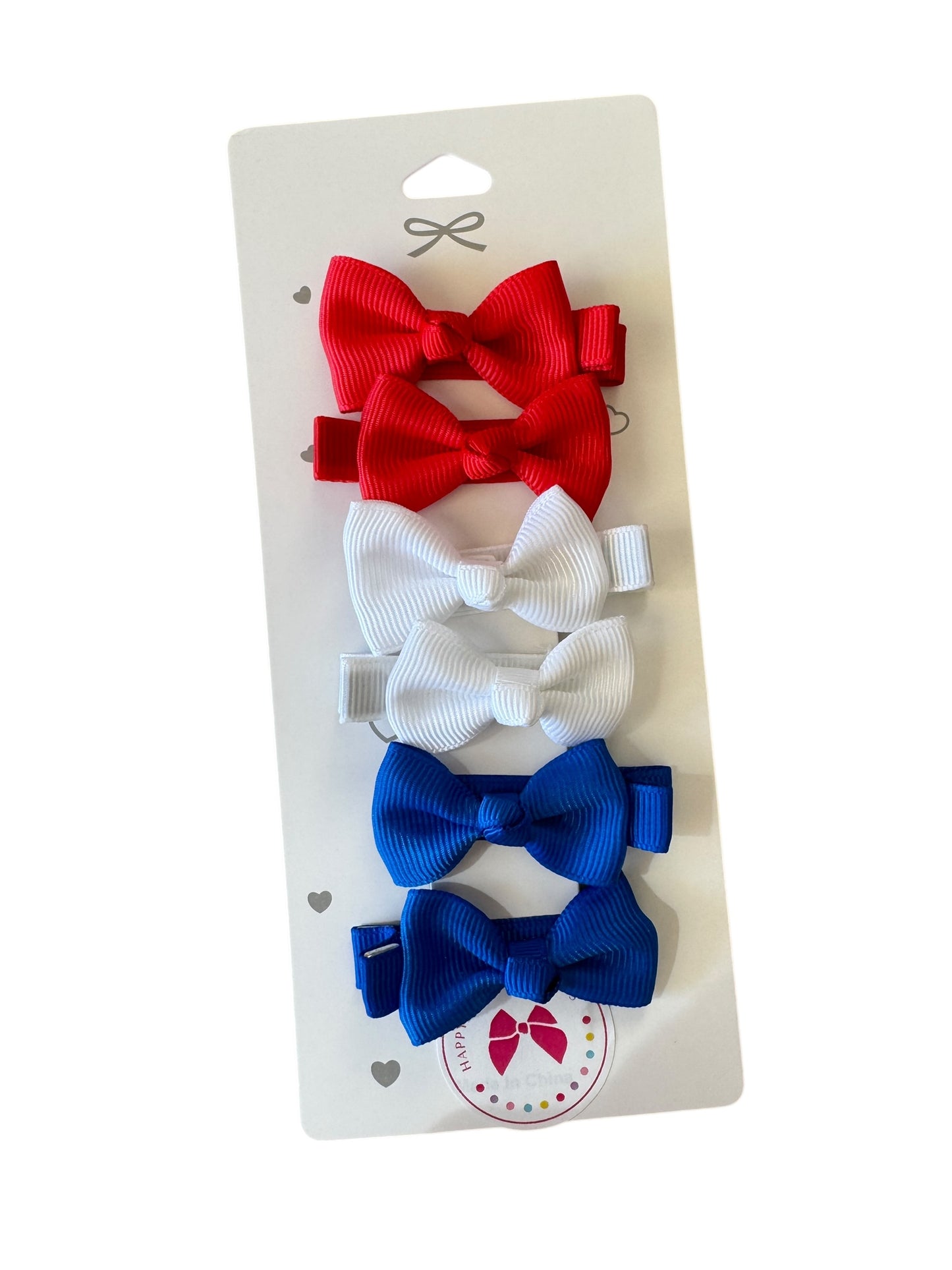 *Mini Ribbon Baby Clips