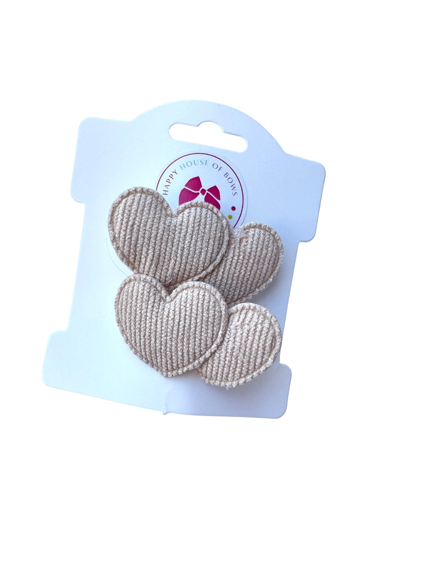 Neutral Daisy Hair Clips for Babies, Toddlers, and Kids