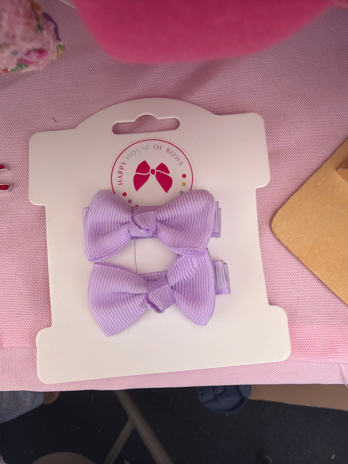 Mini Ribbon Baby Hair Clips - Tiny Bow Clips for Babies & Toddlers