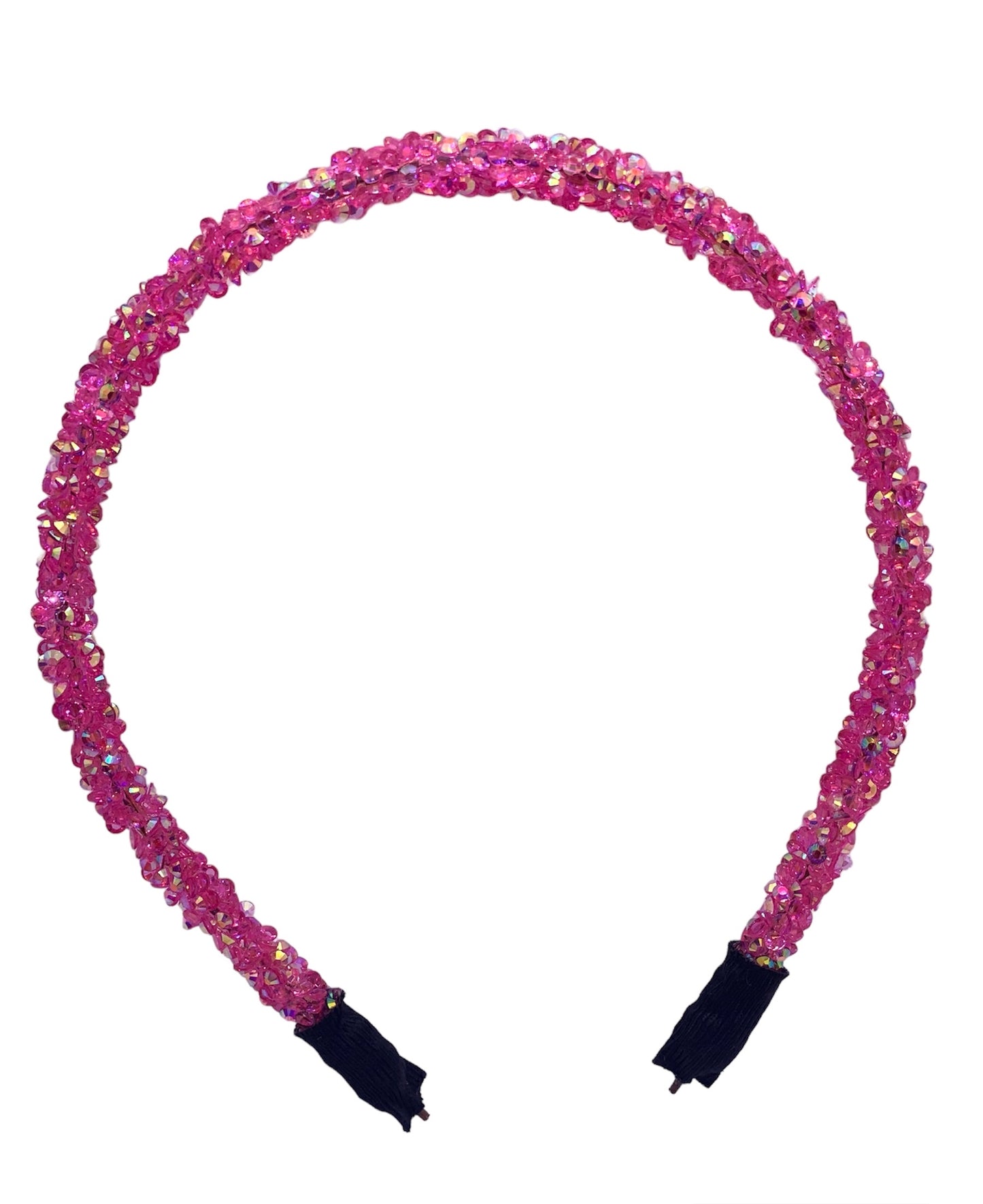 Chunky Glitter Diamond Headband – Sparkly Statement Hair Accessory