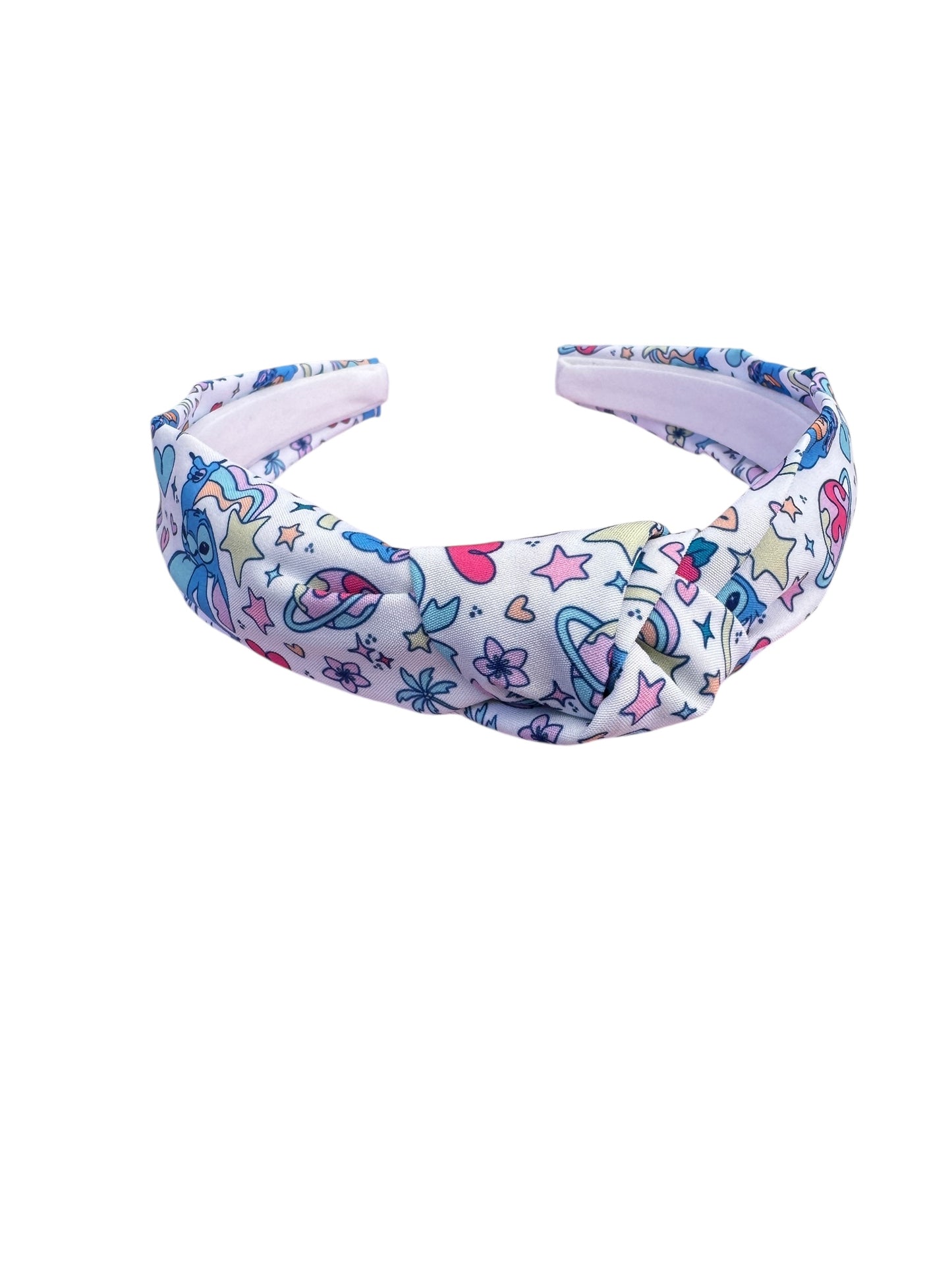 Stitch Headband for Girls - Hawaiian Character Tie Knot Headband