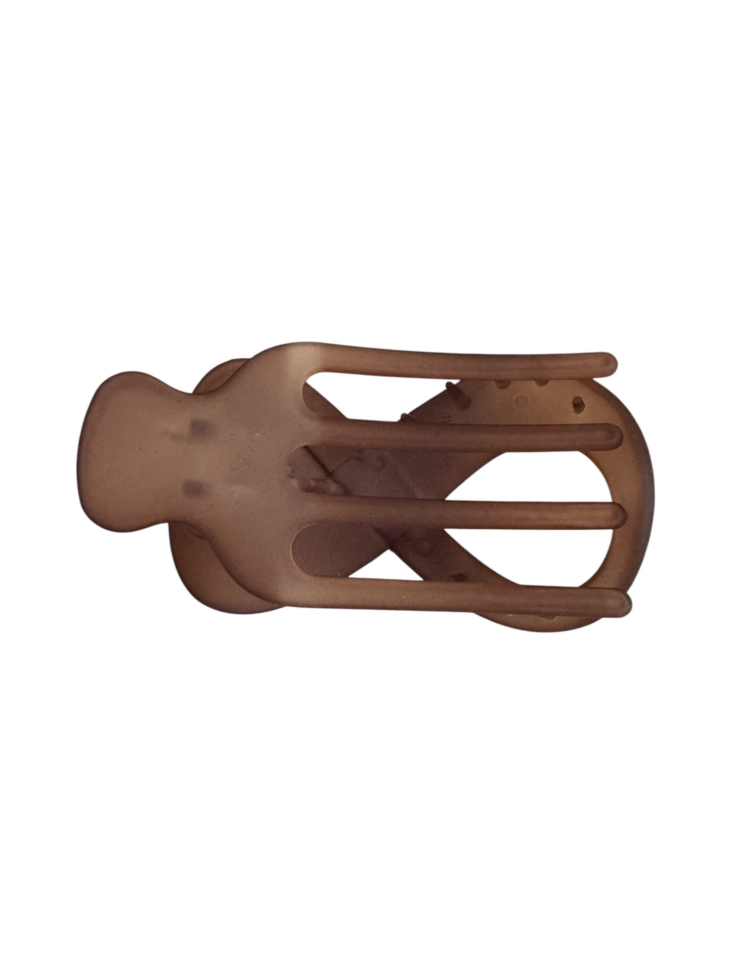 Flat Round Hair Claw Clips