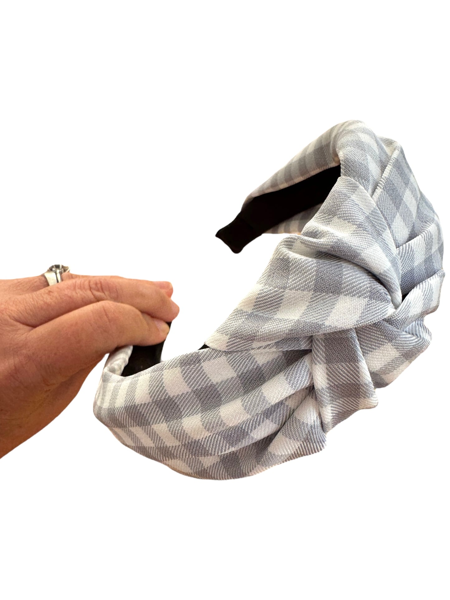 Gingham Headbands| Knotted Headband for Kids & Adults
