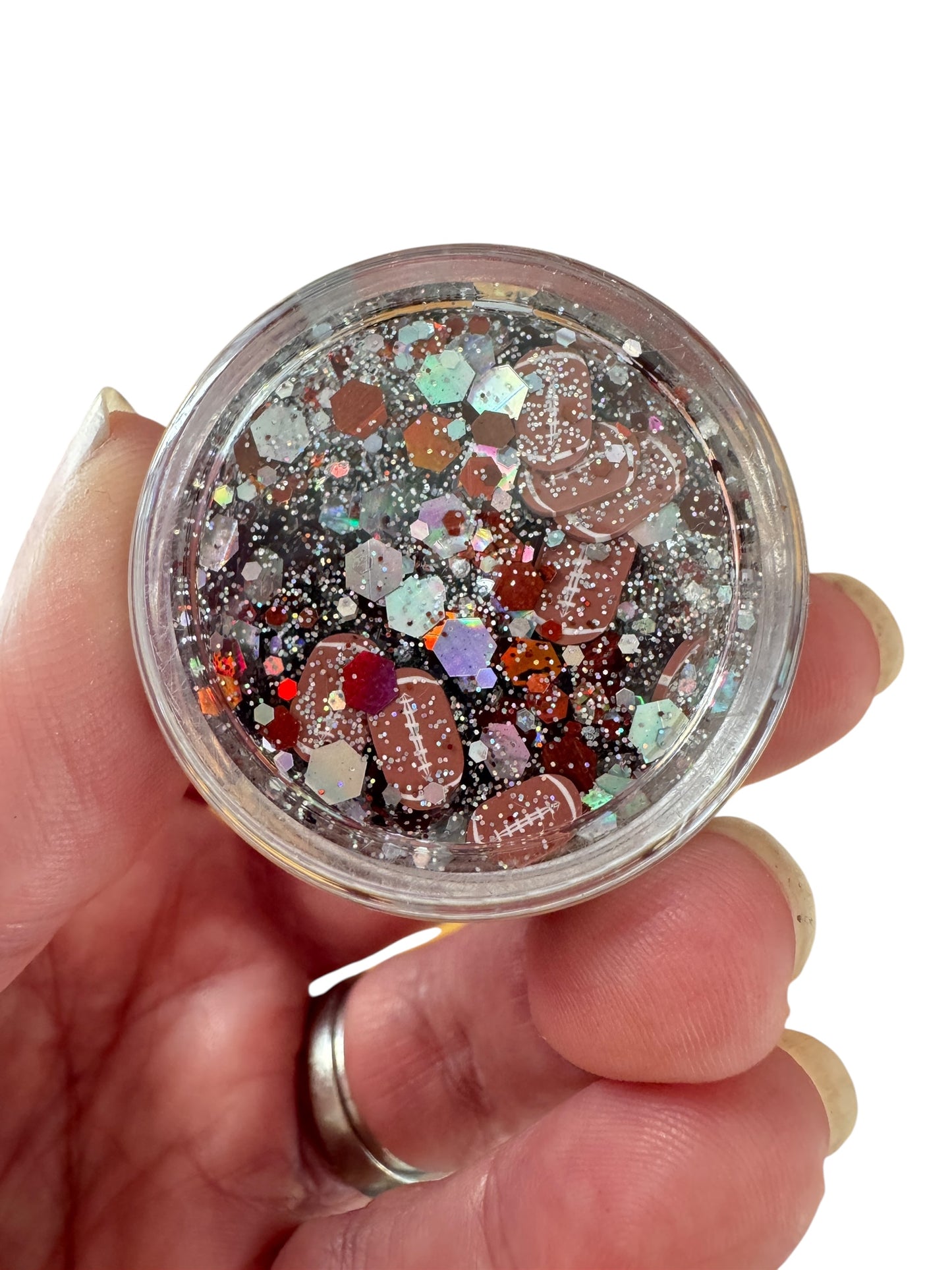 Football Glitter Hair Gel