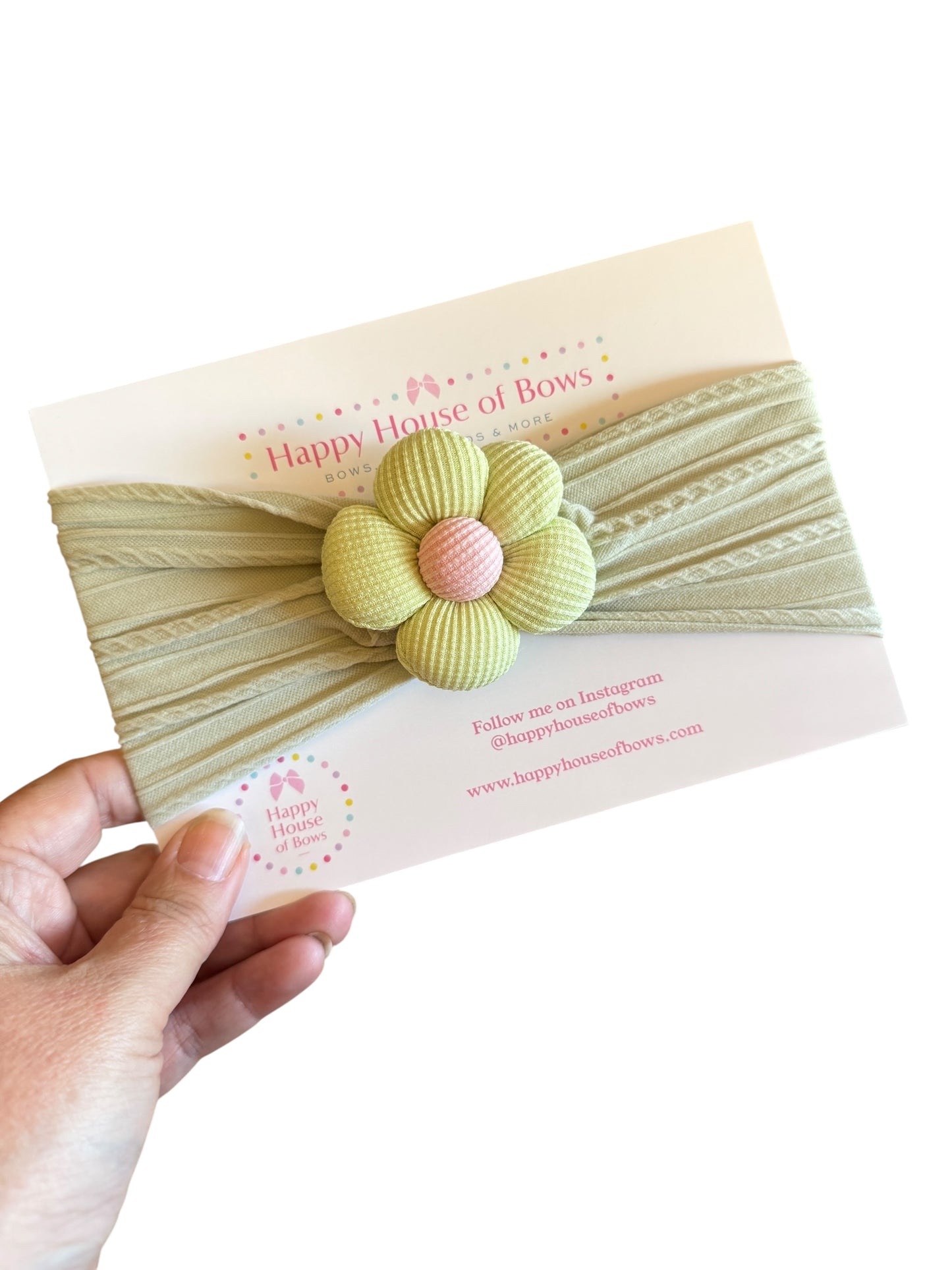 Cute & Comfy Nylon Flower Headband for Babies
