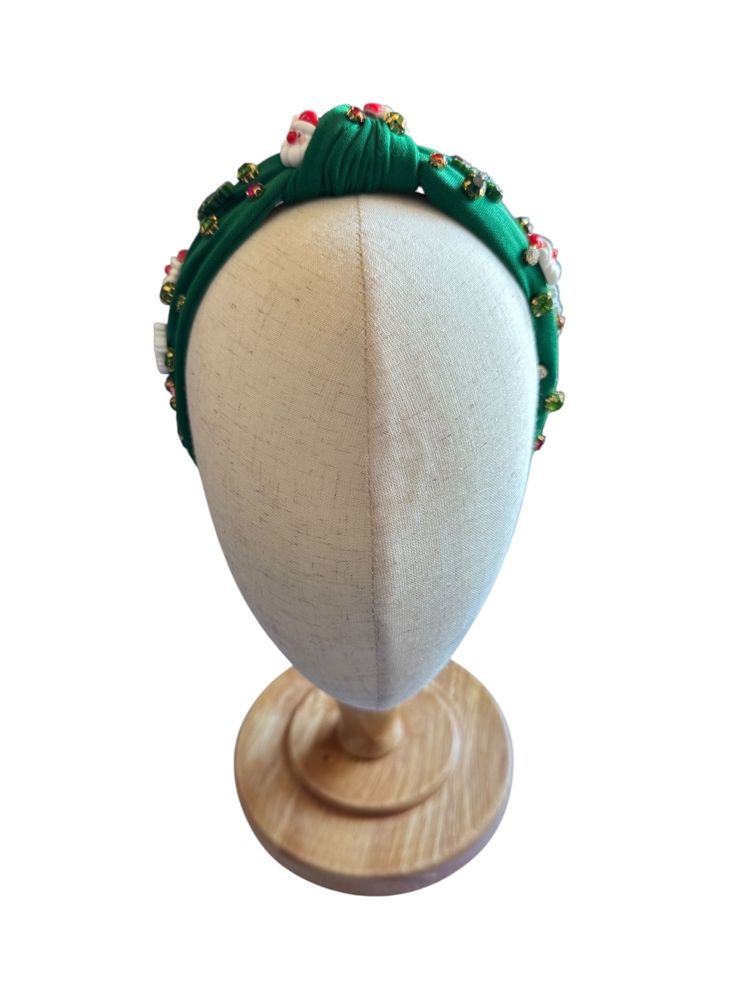 Rhinestone Christmas Holiday Headband - Festive Holiday Hair Accessories for Girls & Women
