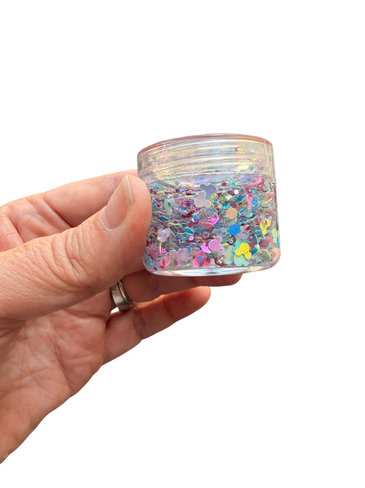 Pastel Mouse Glitter Hair & Body Gel