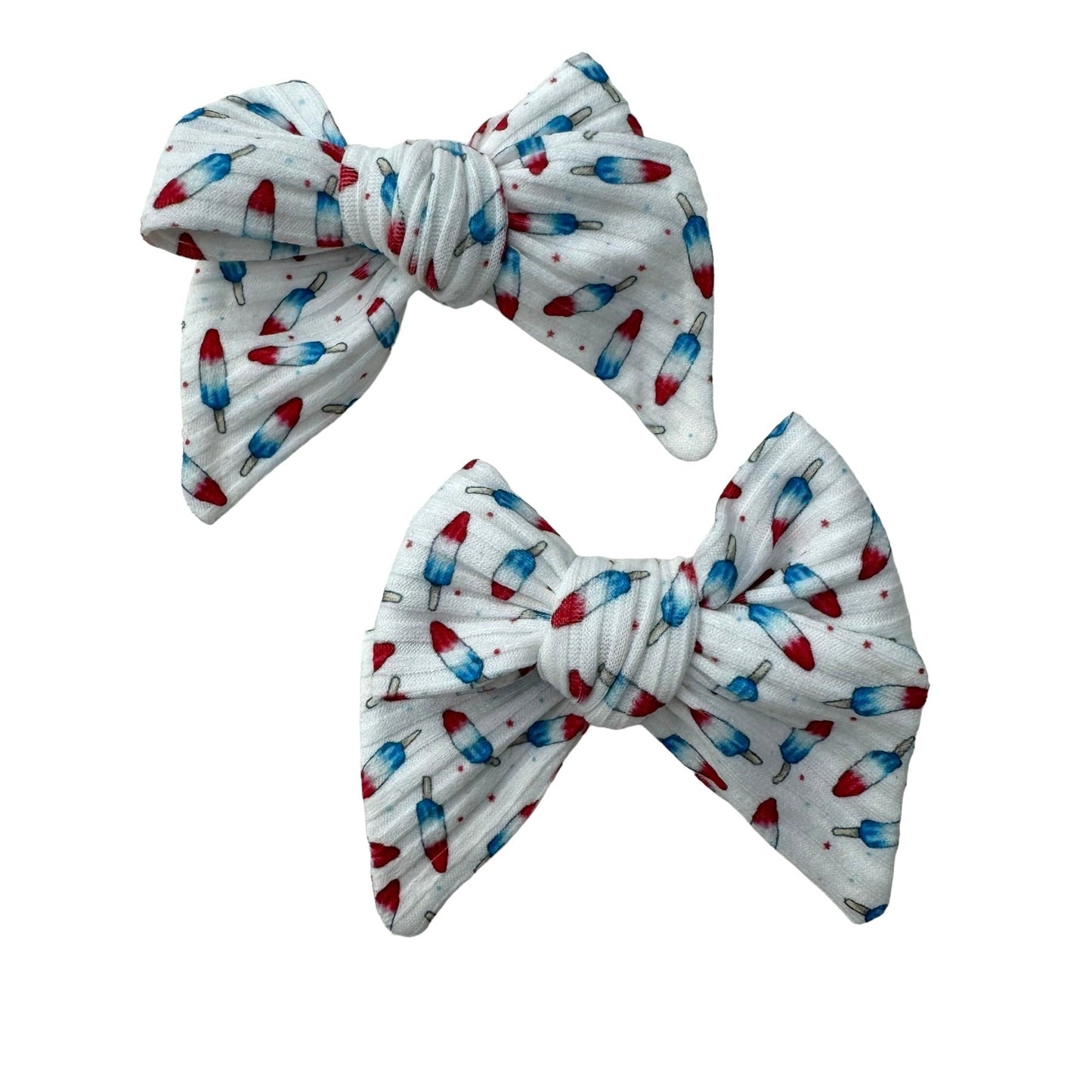 *4th of July Rocket Pop Hair Bows