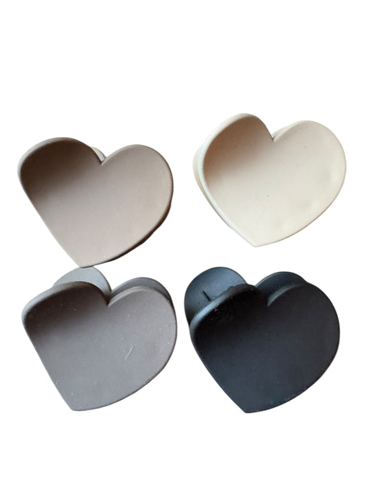 Mini Heart Claw Clip for Girls and Women