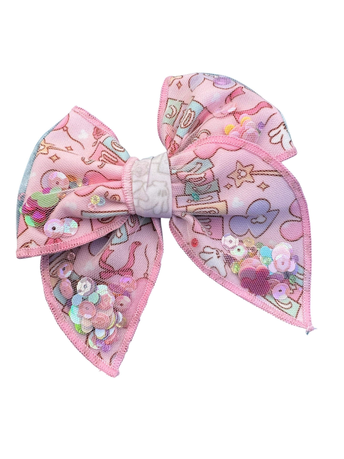 Magical Mouse Shaker Hair Bow for Girls
