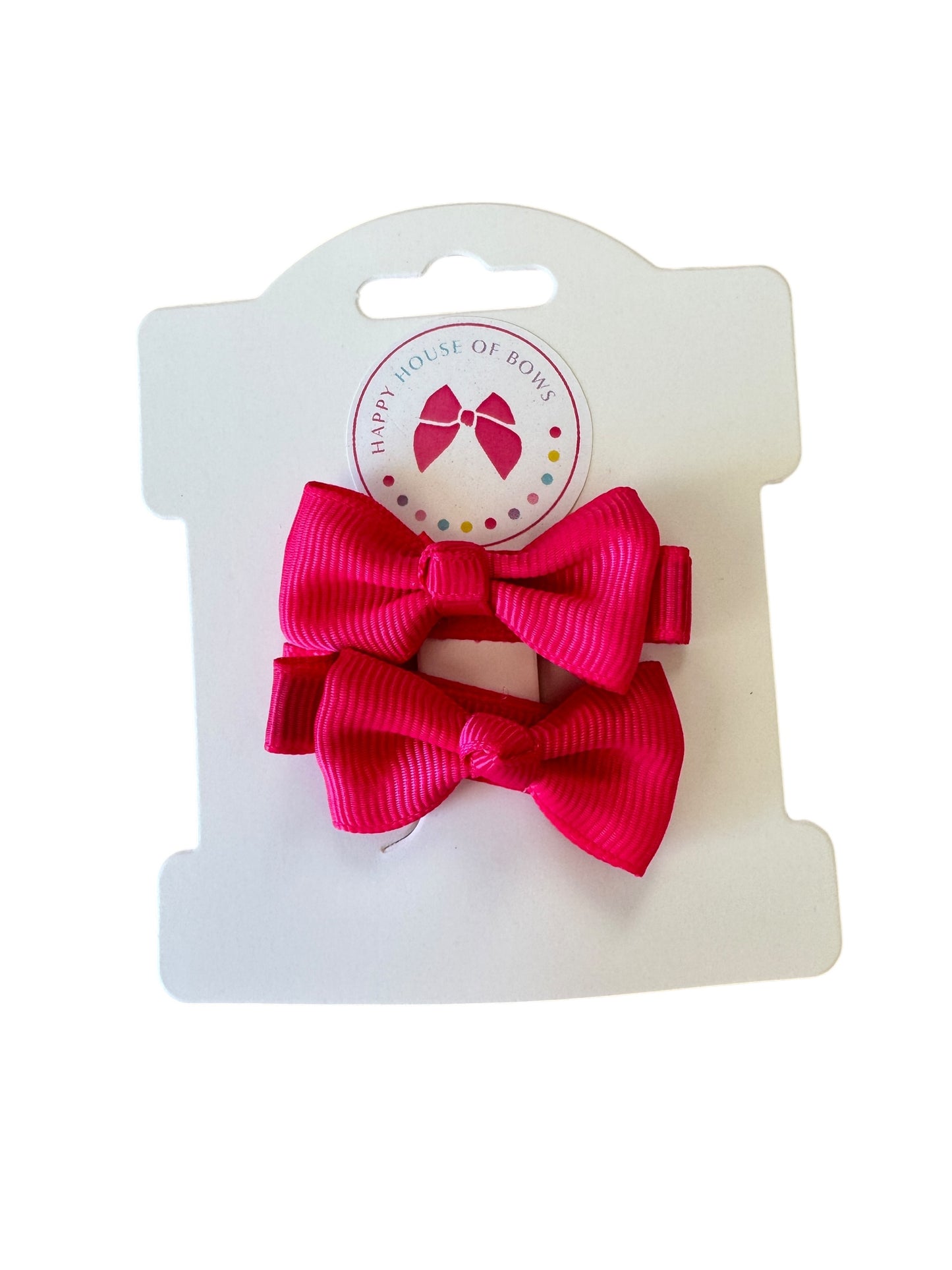*Mini Ribbon Baby Clips