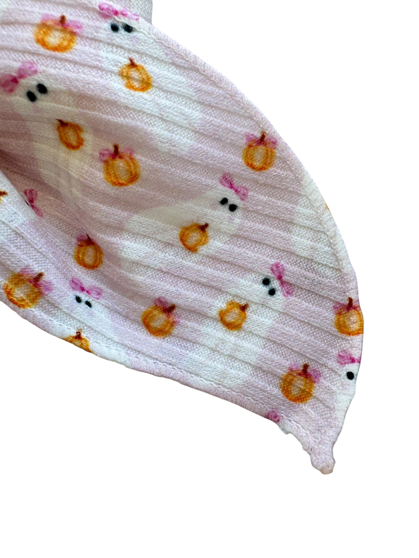 Pink Ghost with Hair Bow | Halloween Bows for Kids & Toddlers