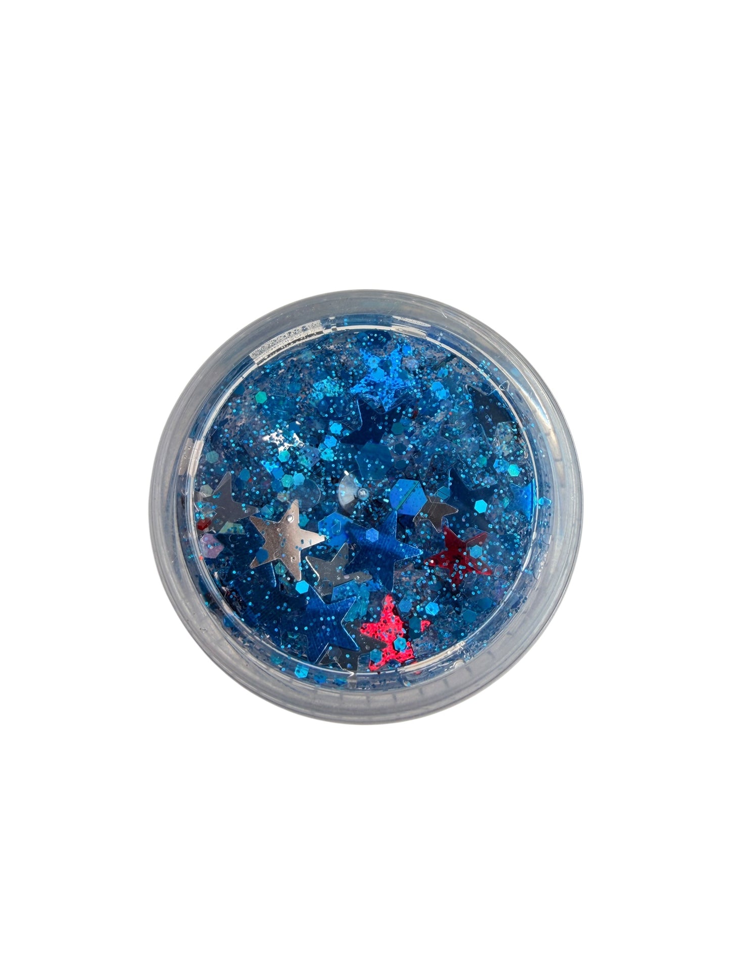Blue 4th of July Glitter Hair & Body Gel