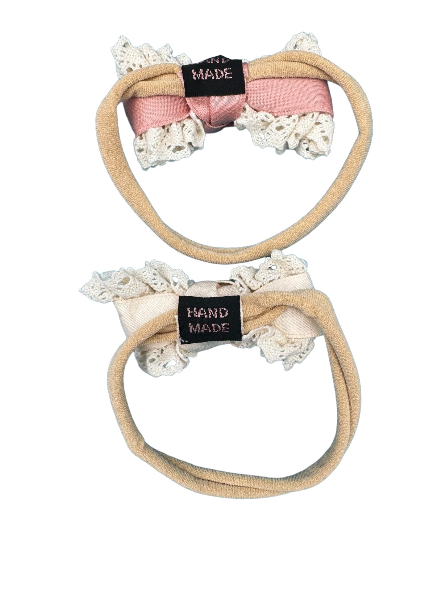 *Satin and Lace Nylon Headbands