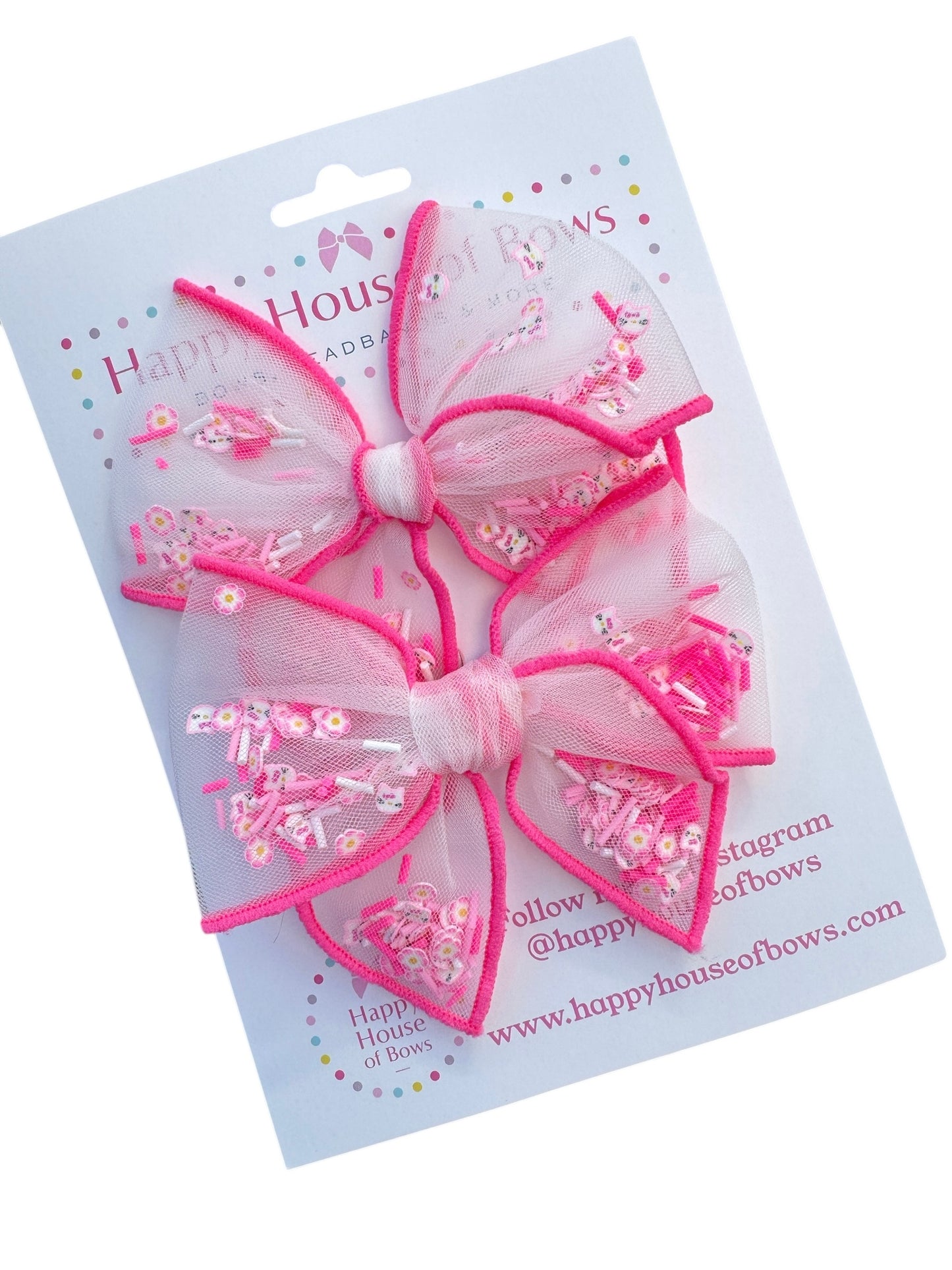 *Kitty Shaker Hair Bows