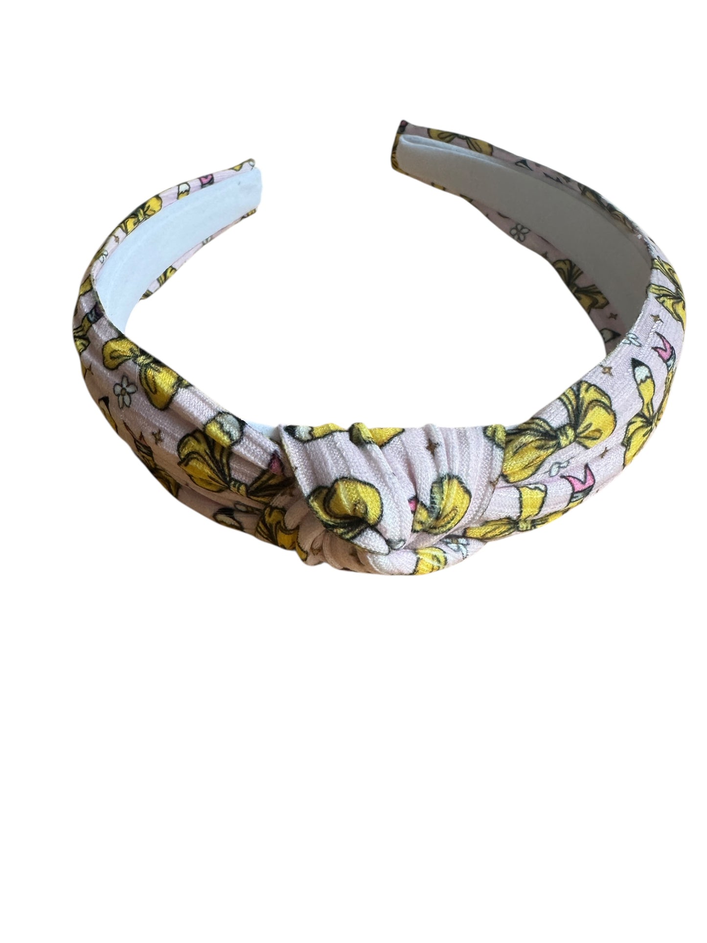 Pencil Knotted Headbands for Little Girls